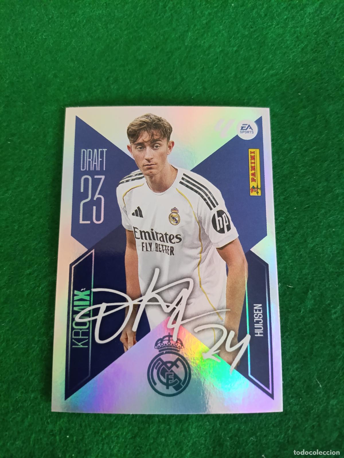 Cromos de Futebol: LIGA ESTE 2026 2027 REAL MADRID N&ordm; K10 KROMIX HUIJSEN