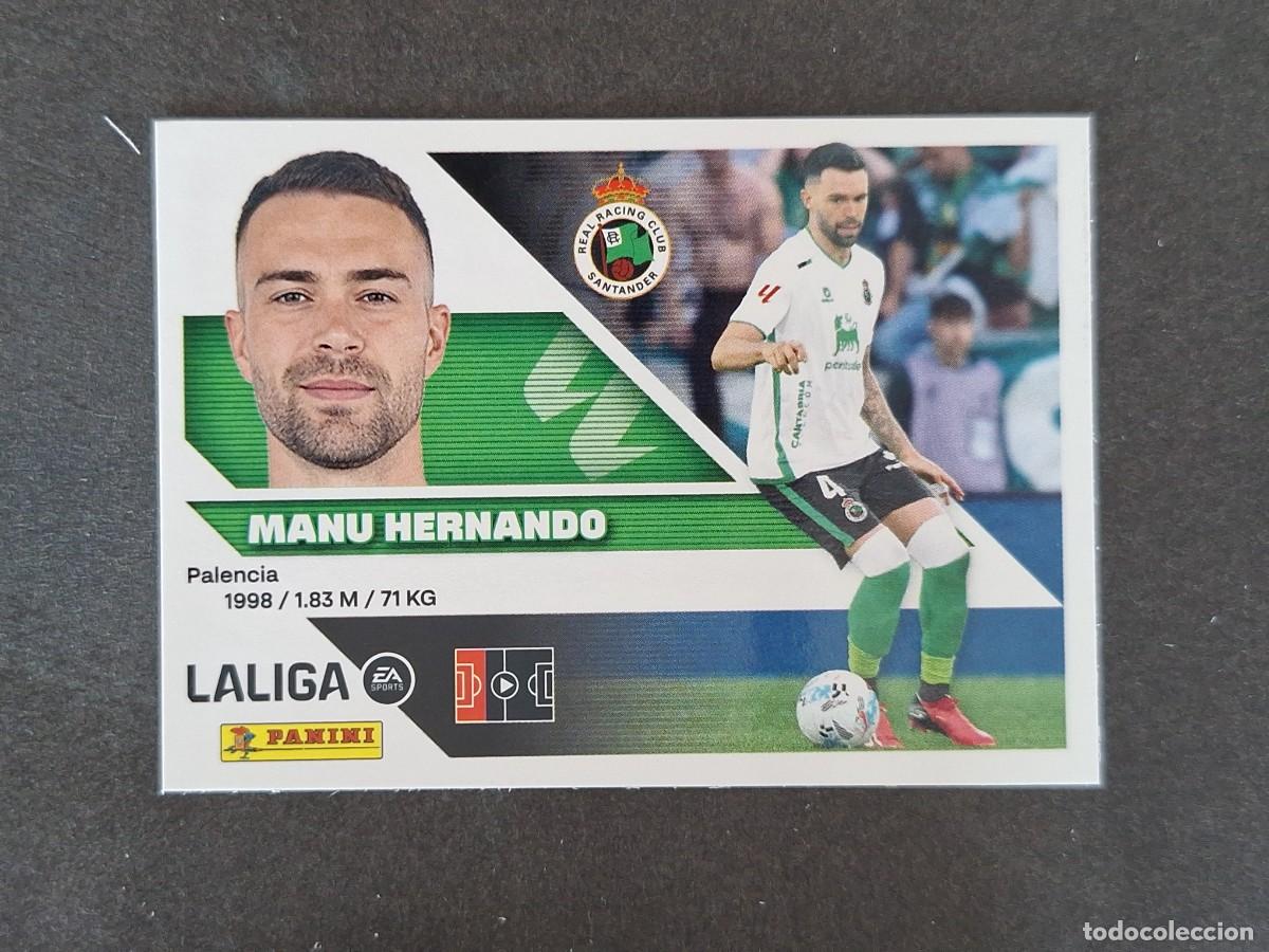 Cromos de Futebol: L1 MANU HERNANDO RACING DE SANTANDER LIGA ESTE 2026 2027 26 27 NUNCA PEGADO SIN PEGAR