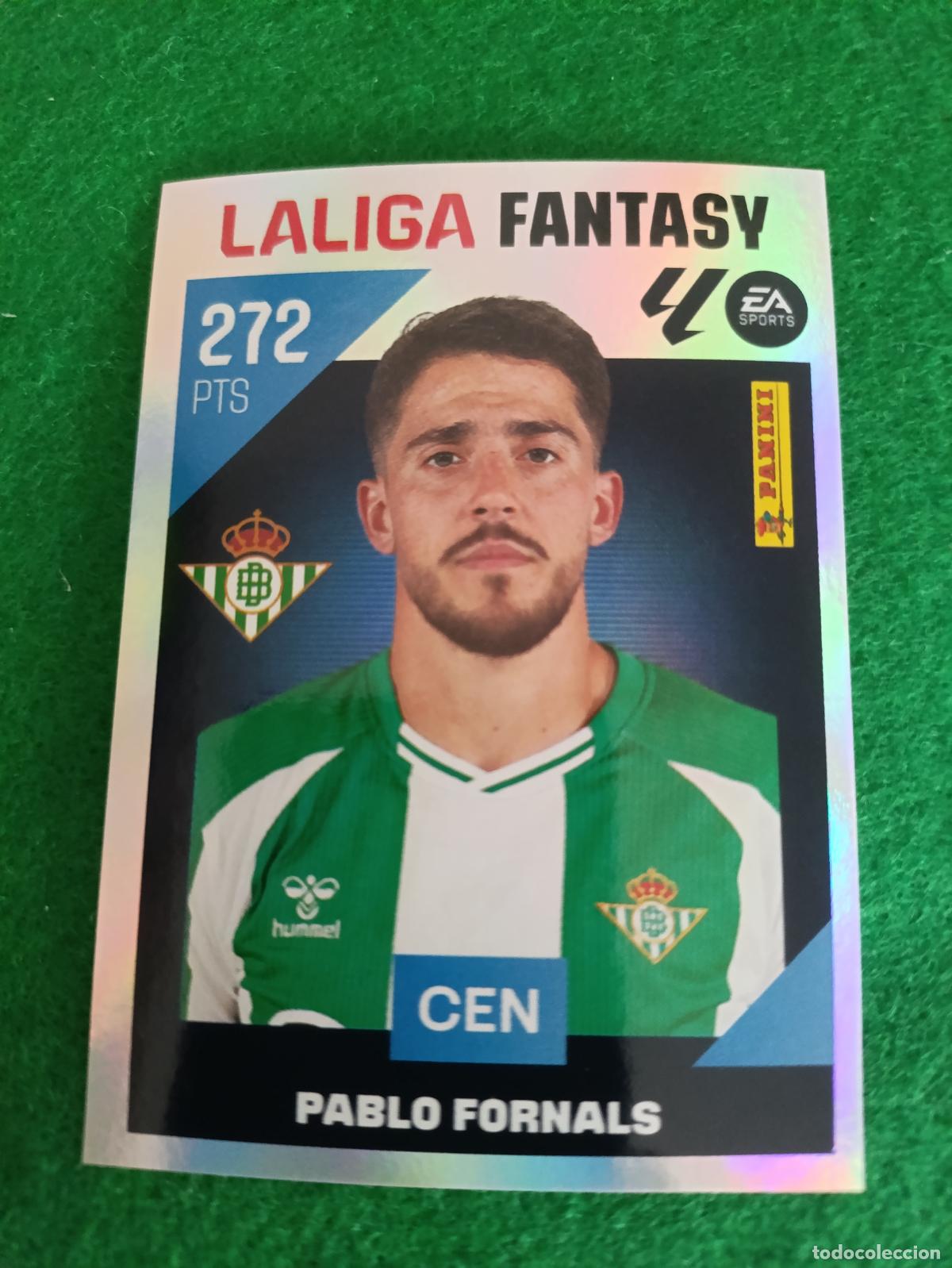 Cromos de Futebol: LIGA ESTE 2026 2027 REAL BETIS N&ordm; 4 FANTASY PABLO FORNALS
