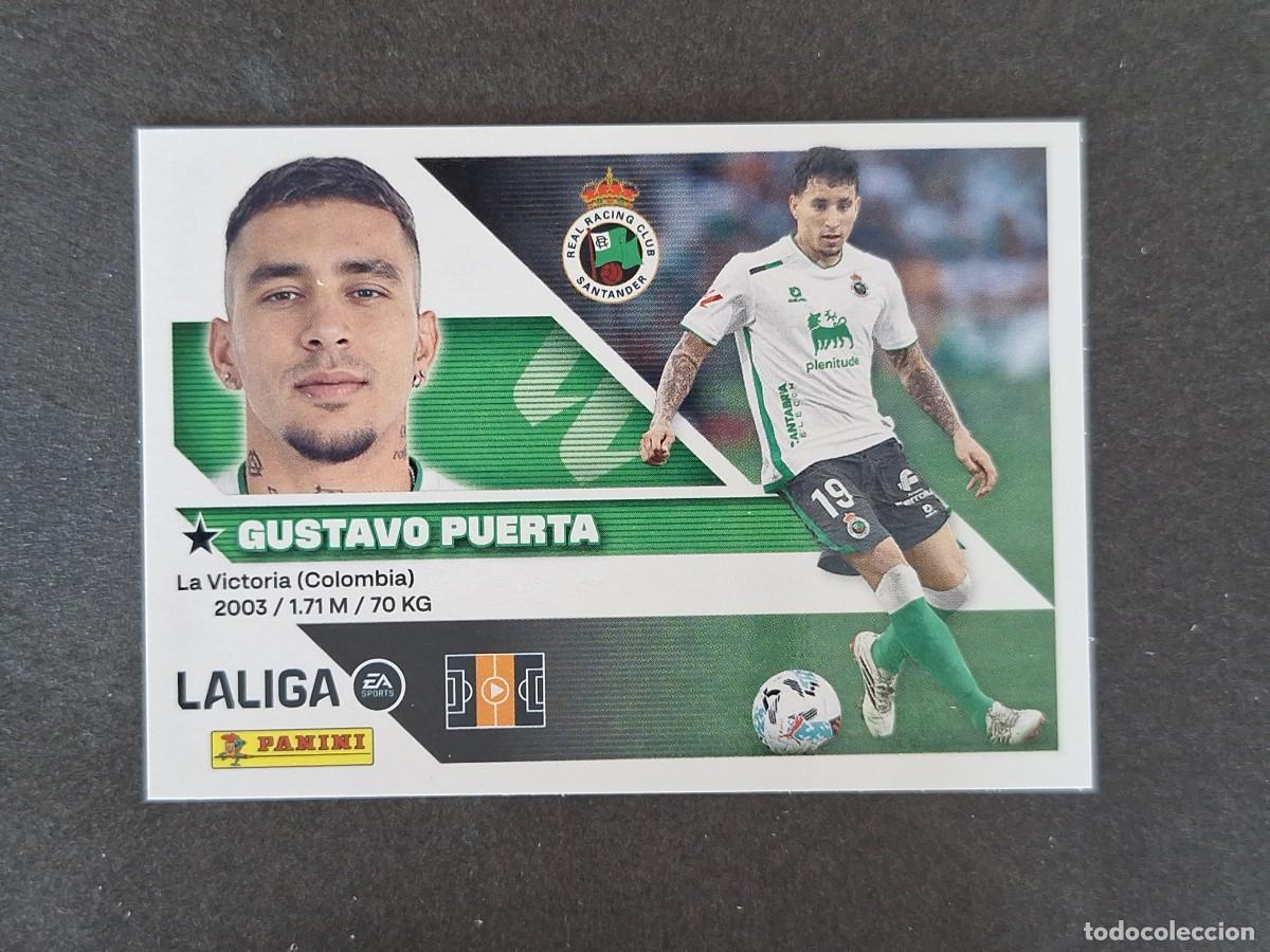 Cromos de Futebol: L1 GUSTAVO PUERTA RACING DE SANTANDER LIGA ESTE 2026 2027 26 27 NUNCA PEGADO SIN PEGAR