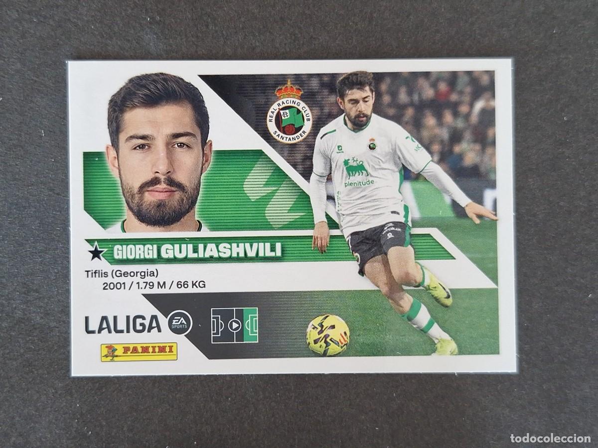 Cromos de Futebol: L1 GULIASHVILI RACING DE SANTANDER LIGA ESTE 2026 2027 26 27 NUNCA PEGADO SIN PEGAR