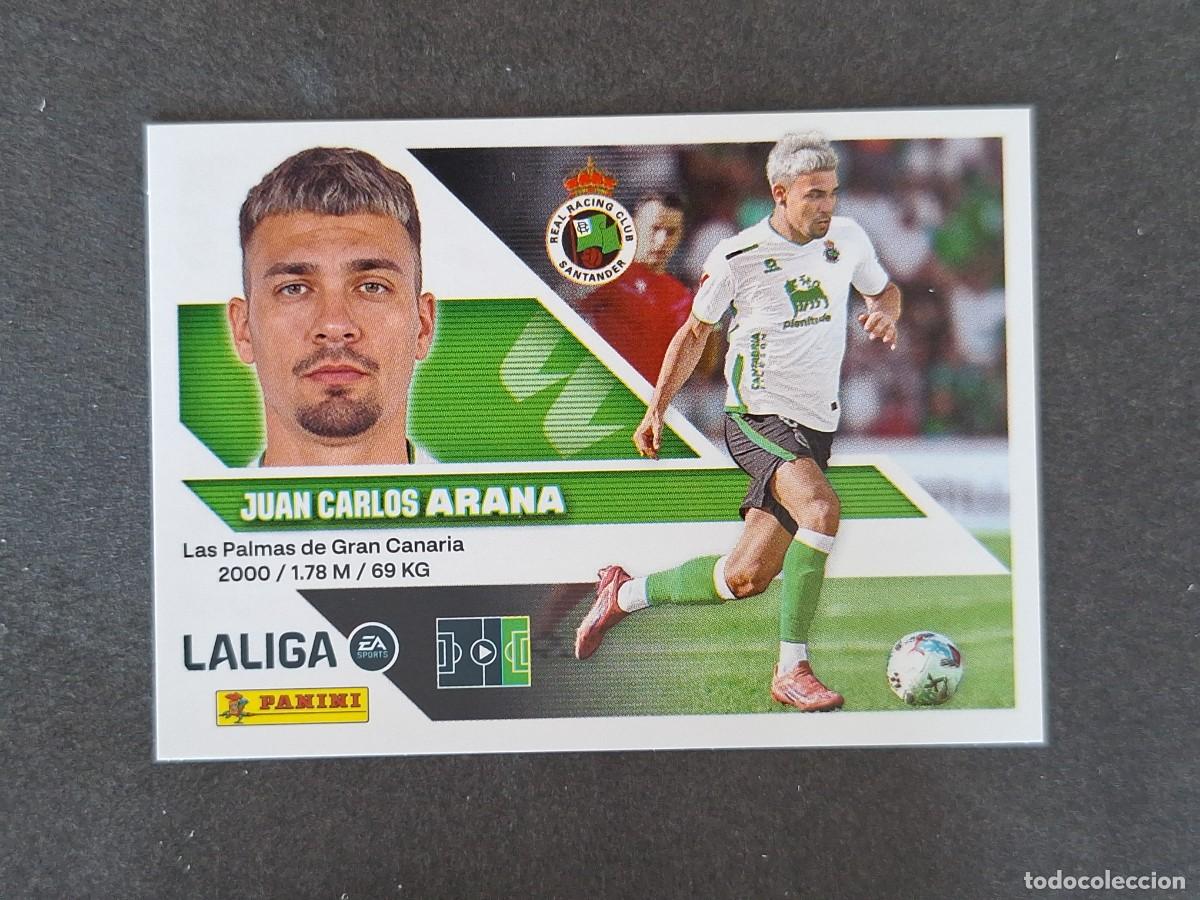 Cromos de f&uacute;tbol: L1 ARANA RACING DE SANTANDER LIGA ESTE 2026 2027 26 27 NUNCA PEGADO SIN PEGAR