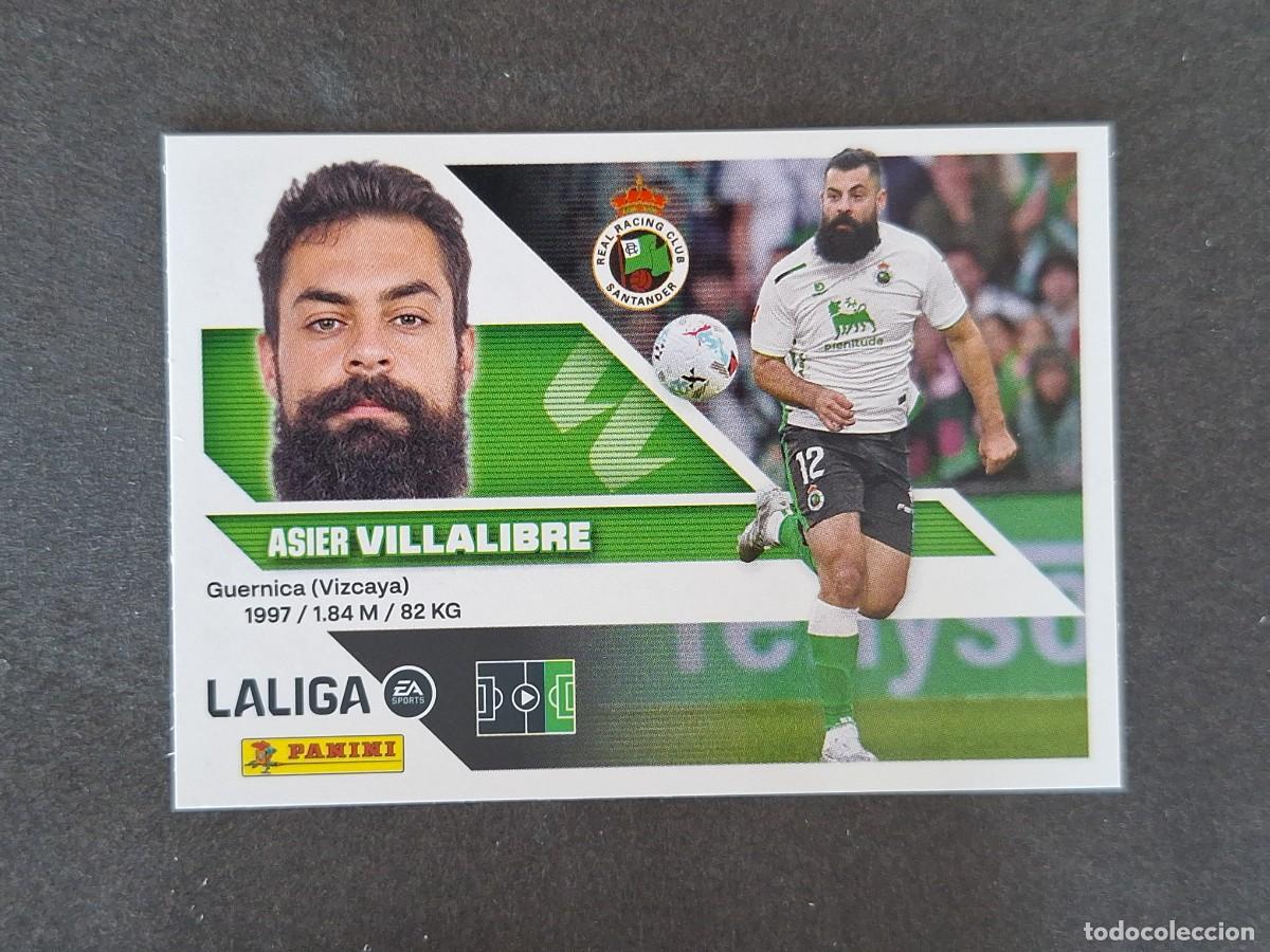 Cromos de f&uacute;tbol: L1 VILLALIBRE RACING DE SANTANDER LIGA ESTE 2026 2027 26 27 NUNCA PEGADO SIN PEGAR