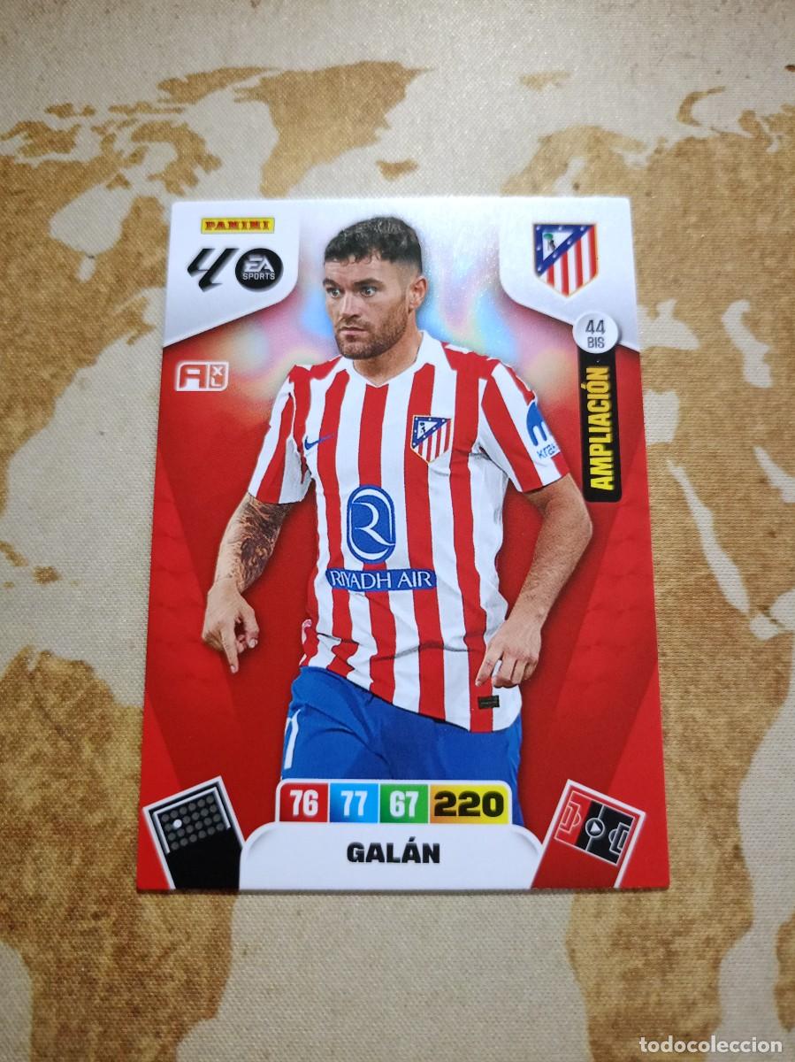 Cromos de f&uacute;tbol: Atl&eacute;tico de Madrid 44 bis GAL&Aacute;N Adrenalyn 2025-26