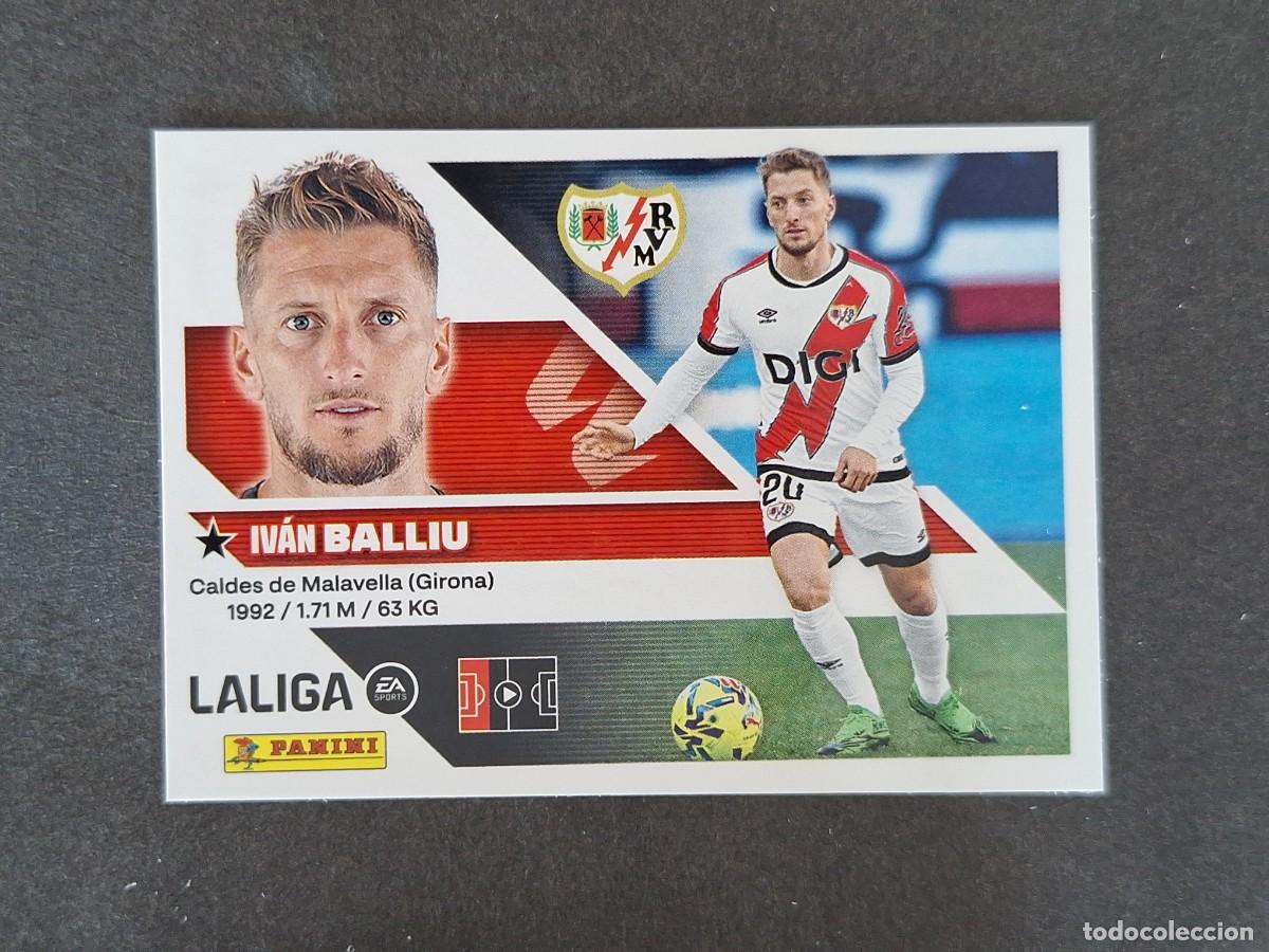 Cromos de f&uacute;tbol: L1 BALLIU RAYO VALLECANO LIGA ESTE 2026 2027 26 27 NUNCA PEGADO SIN PEGAR