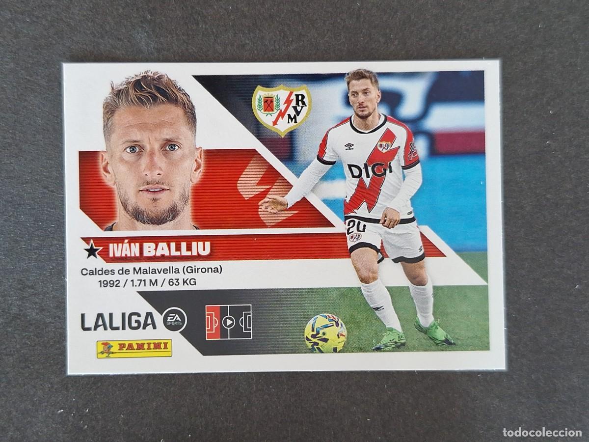 Cromos de f&uacute;tbol: L1 BALLIU RAYO VALLECANO LIGA ESTE 2026 2027 26 27 NUNCA PEGADO SIN PEGAR