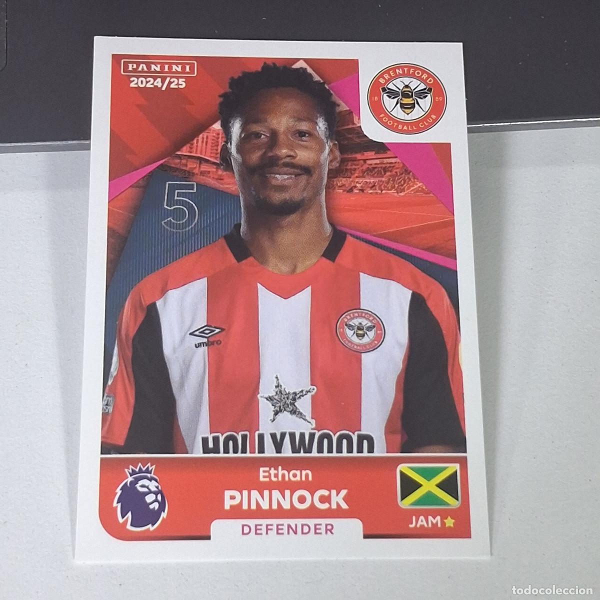 Cromos de f&uacute;tbol: B58 119 ETHAN PINNOCK BRENTFORD STICKER PANINI PREMIER LEAGUE 24 25 2024 2025