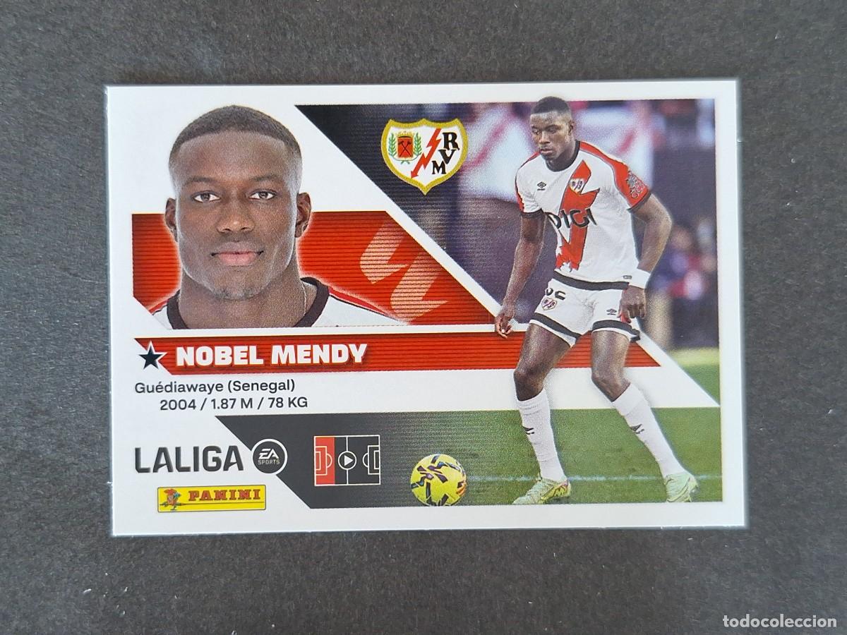 Figurine di Calcio: L1 NOBEL MENDY RAYO VALLECANO LIGA ESTE 2026 2027 26 27 NUNCA PEGADO SIN PEGAR