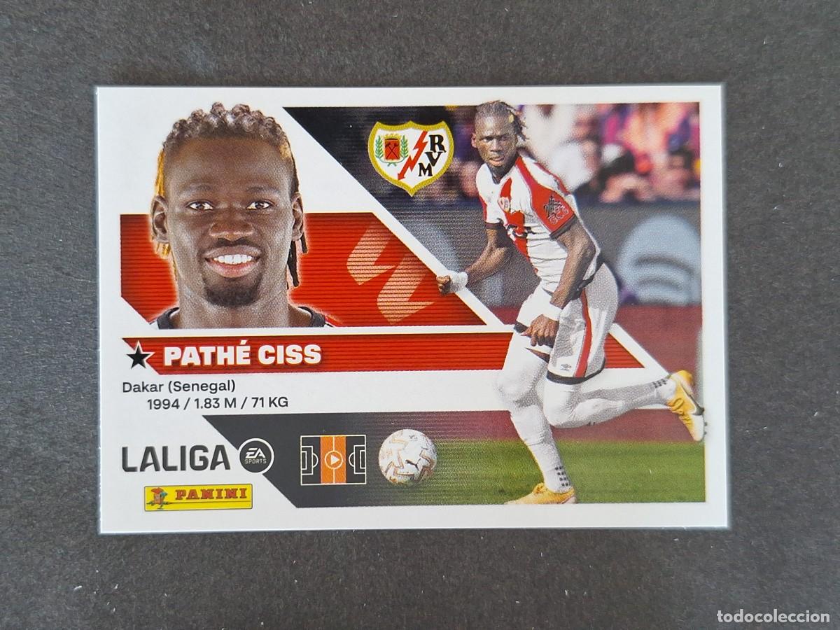 Cromos de f&uacute;tbol: L1 PATHE CISS RAYO VALLECANO LIGA ESTE 2026 2027 26 27 NUNCA PEGADO SIN PEGAR