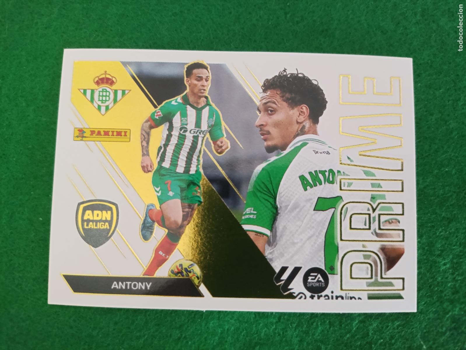 Cromos de f&uacute;tbol: LIGA ESTE 2026 2027 REAL BETIS N&ordm; 1 PRIME ANTONY