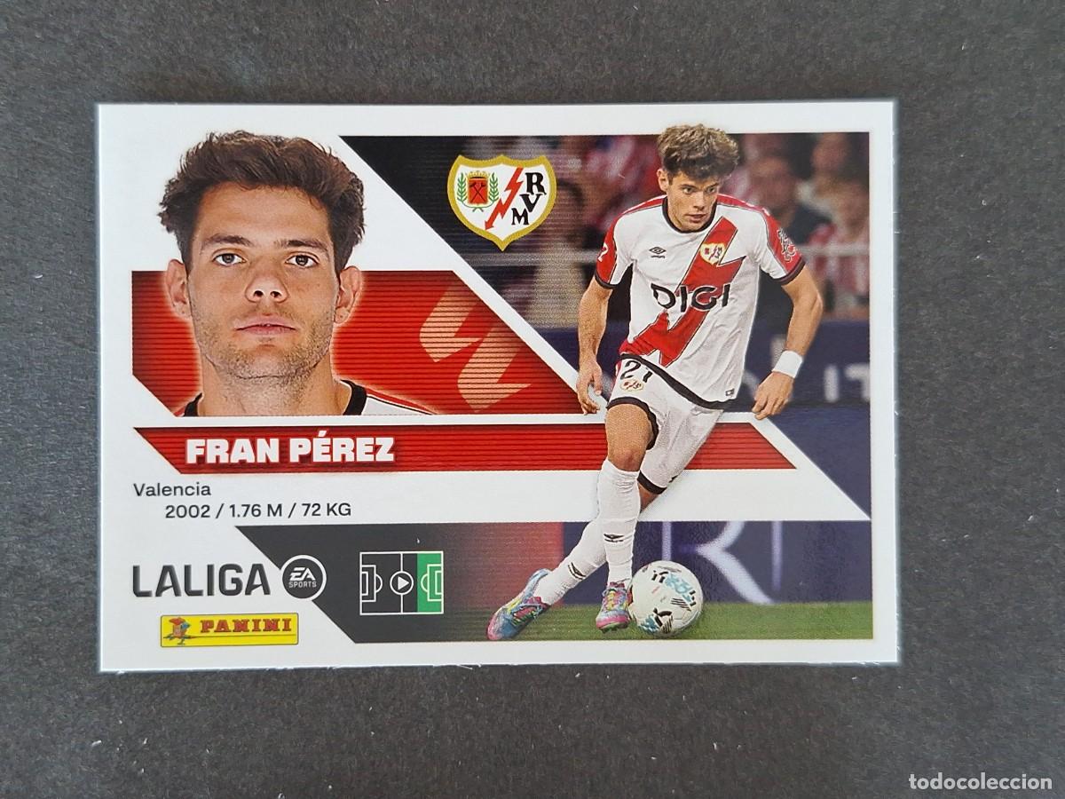 Cromos de f&uacute;tbol: L1 FRAN PEREZ RAYO VALLECANO LIGA ESTE 2026 2027 26 27 NUNCA PEGADO SIN PEGAR