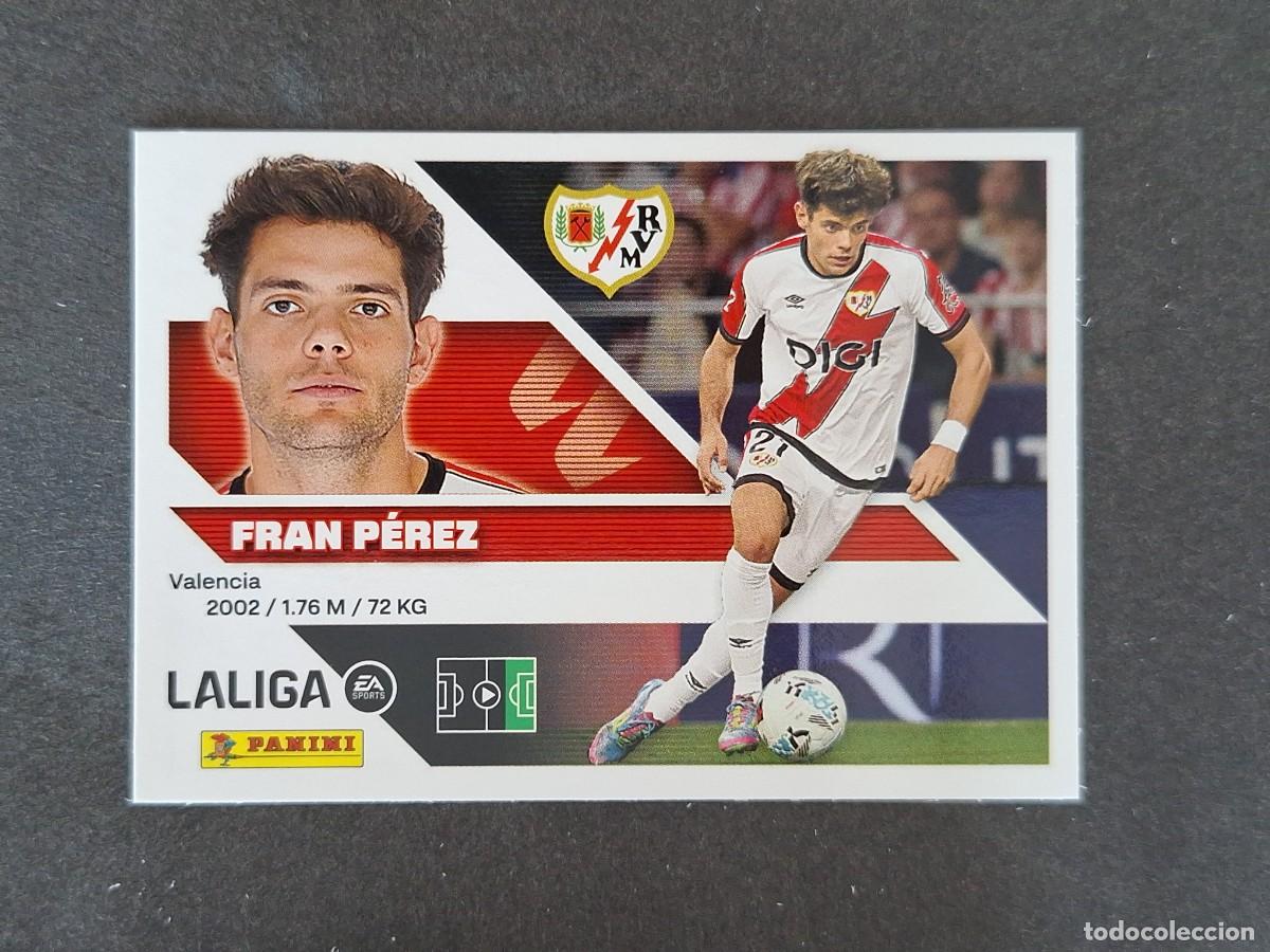 Cromos de f&uacute;tbol: L1 FRAN PEREZ RAYO VALLECANO LIGA ESTE 2026 2027 26 27 NUNCA PEGADO SIN PEGAR