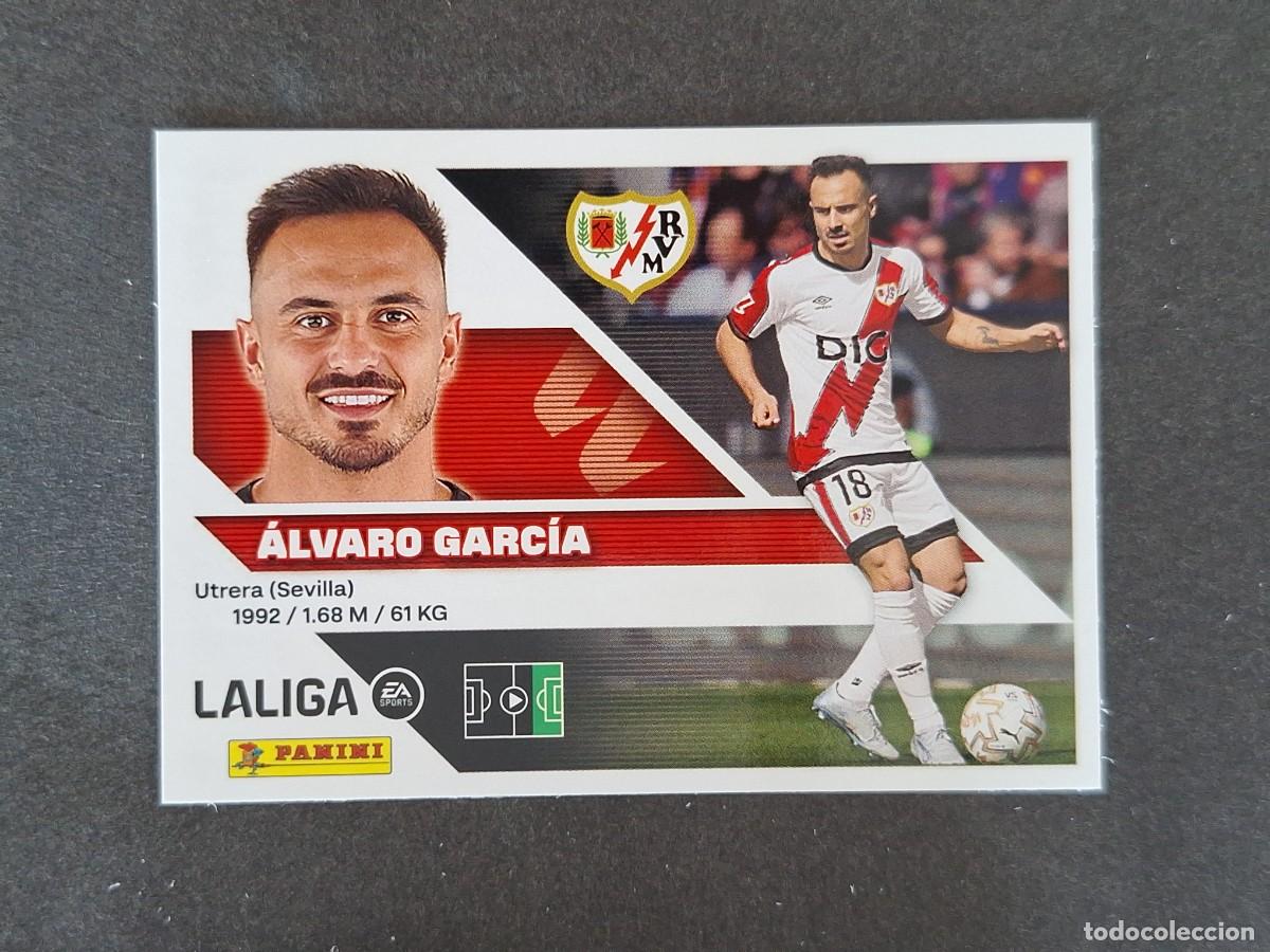 Cromos de f&uacute;tbol: L1 ALVARO GARCIA RAYO VALLECANO LIGA ESTE 2026 2027 26 27 NUNCA PEGADO SIN PEGAR