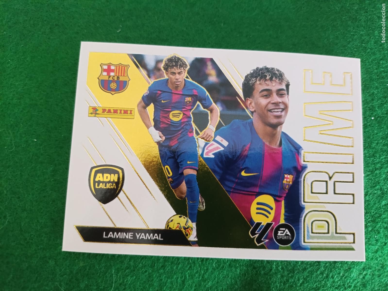Cromos de f&uacute;tbol: LIGA ESTE 2026 2027 FC BARCELONA N&ordm; 6 PRIME LAMINE YAMAL