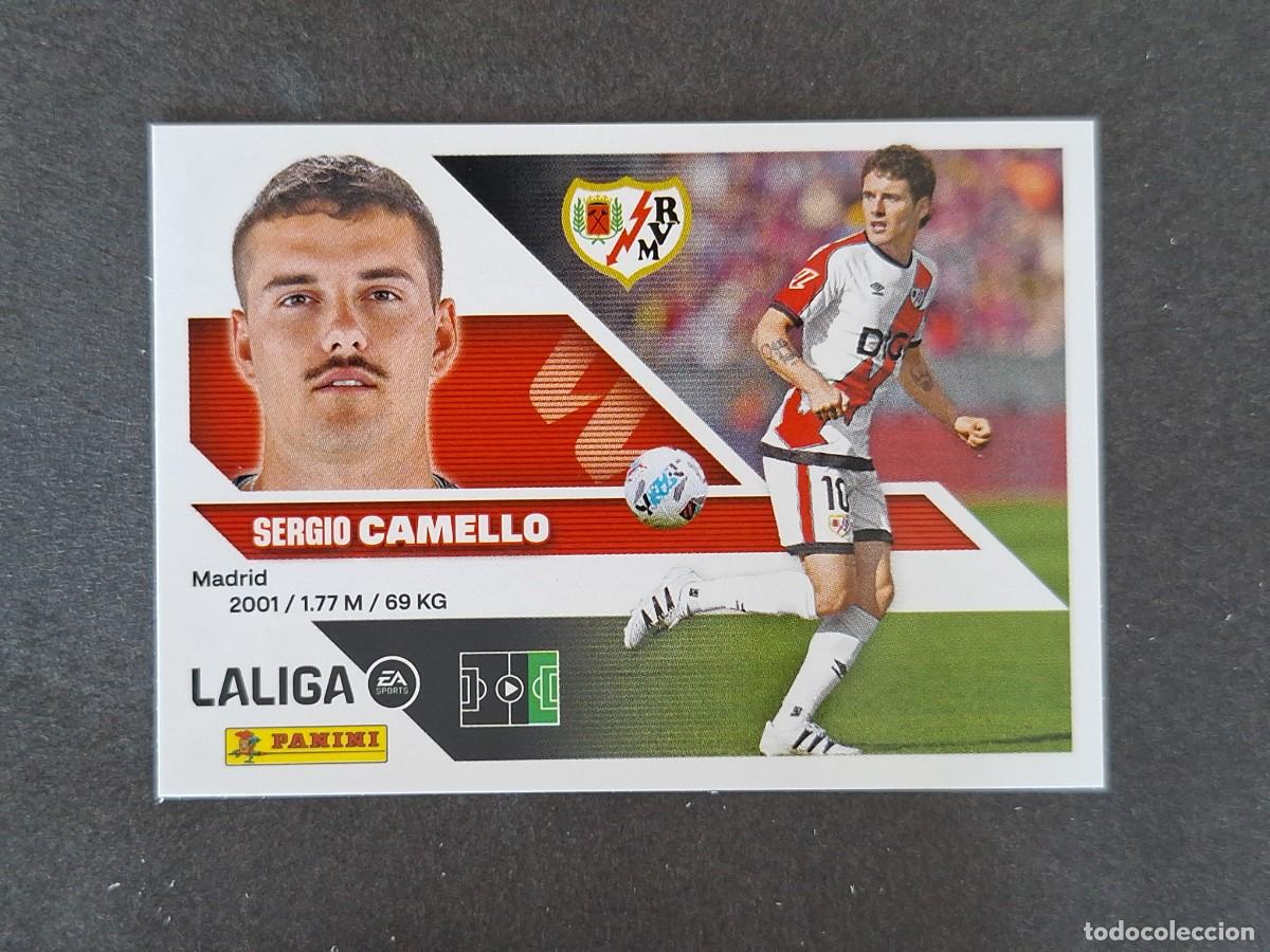 Cromos de f&uacute;tbol: L1 CAMELLO RAYO VALLECANO LIGA ESTE 2026 2027 26 27 NUNCA PEGADO SIN PEGAR