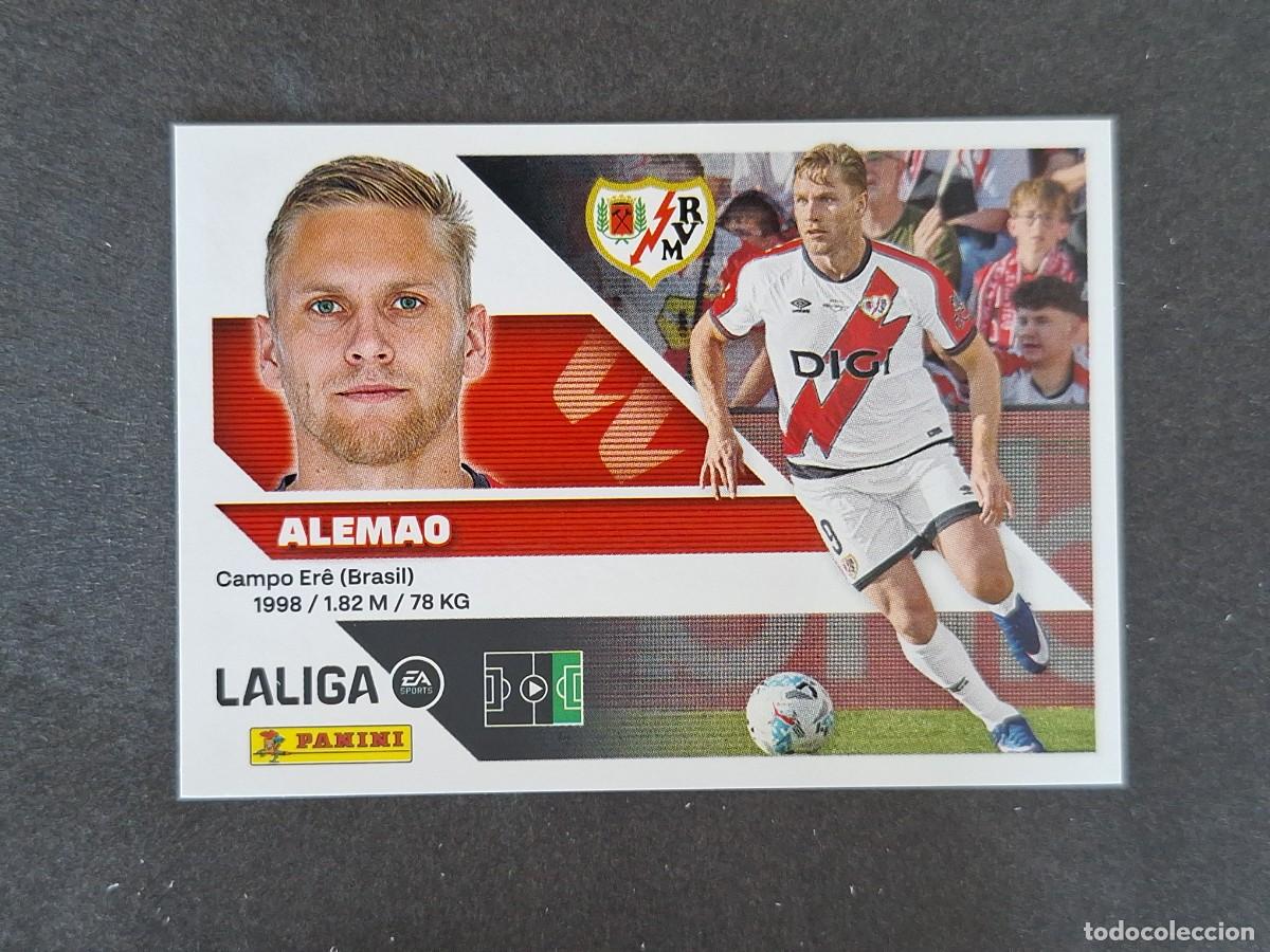 Cromos de f&uacute;tbol: L1 ALEMAO RAYO VALLECANO LIGA ESTE 2026 2027 26 27 NUNCA PEGADO SIN PEGAR