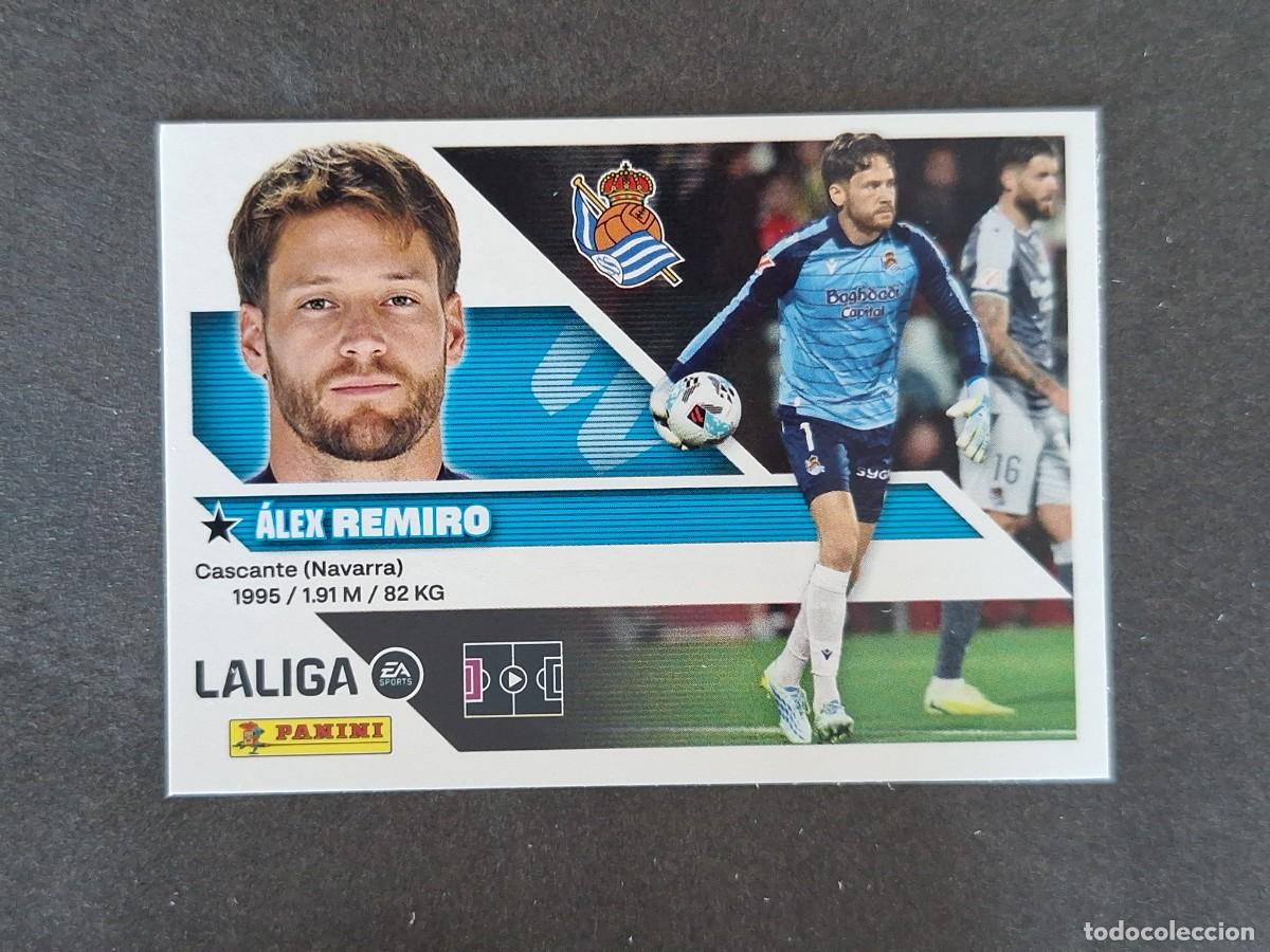 Cromos de f&uacute;tbol: L1 REMIRO REAL SOCIEDAD LIGA ESTE 2026 2027 26 27 NUNCA PEGADO SIN PEGAR