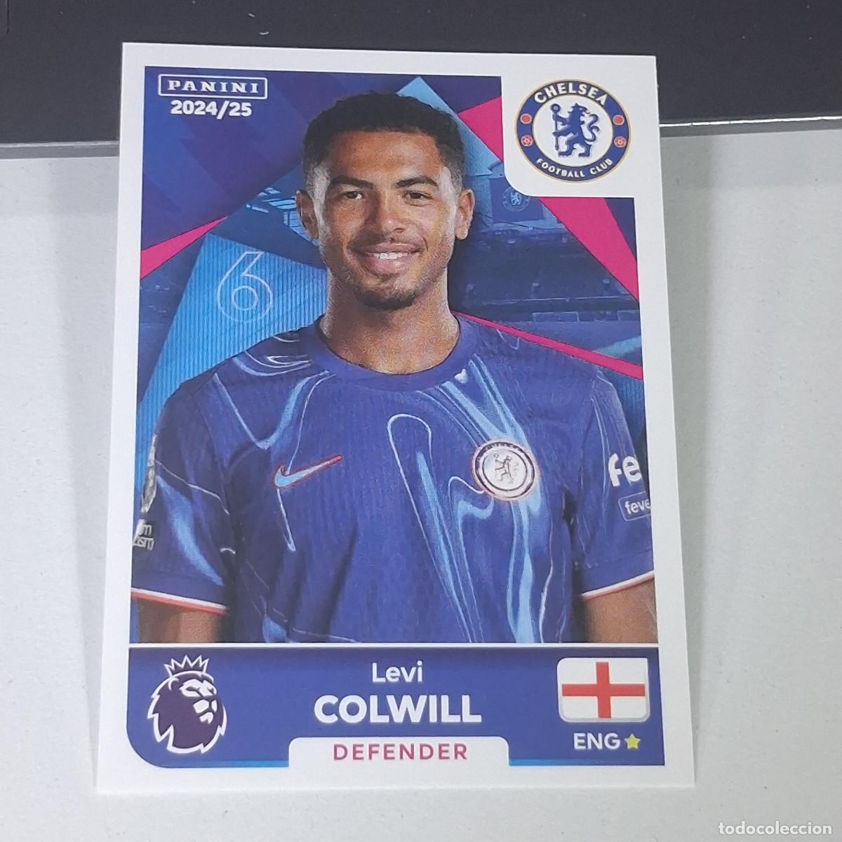 Cromos de f&uacute;tbol: B58 171 LEVI COLWILL CHELSEA STICKER PANINI PREMIER LEAGUE 24 25 2024 2025