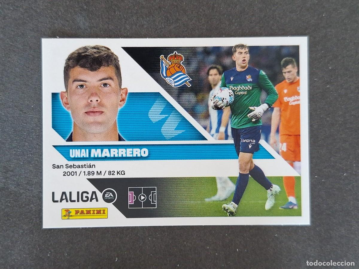 Cromos de f&uacute;tbol: L1 MARRERO REAL SOCIEDAD LIGA ESTE 2026 2027 26 27 NUNCA PEGADO SIN PEGAR