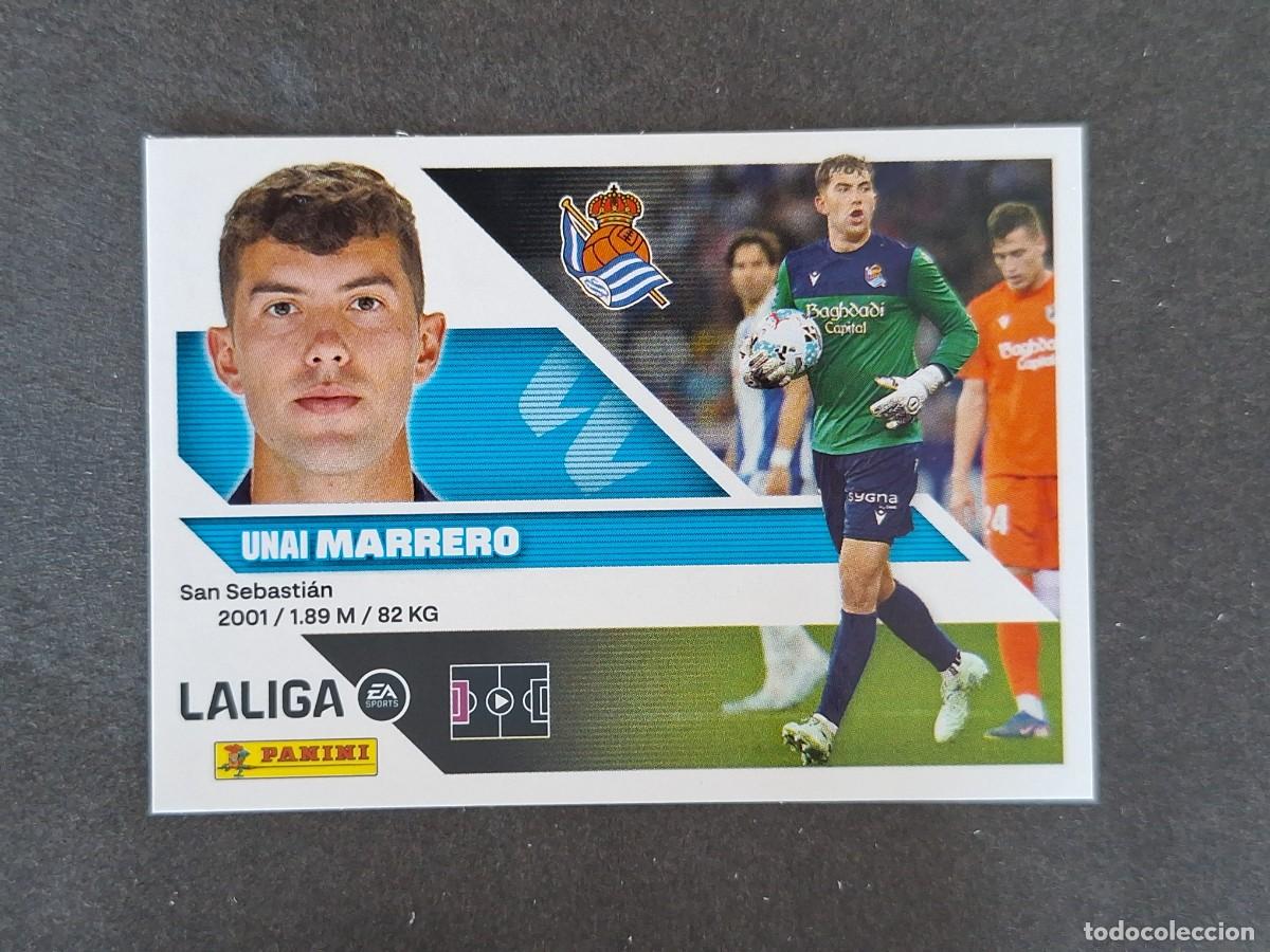 Cromos de f&uacute;tbol: L1 MARRERO REAL SOCIEDAD LIGA ESTE 2026 2027 26 27 NUNCA PEGADO SIN PEGAR