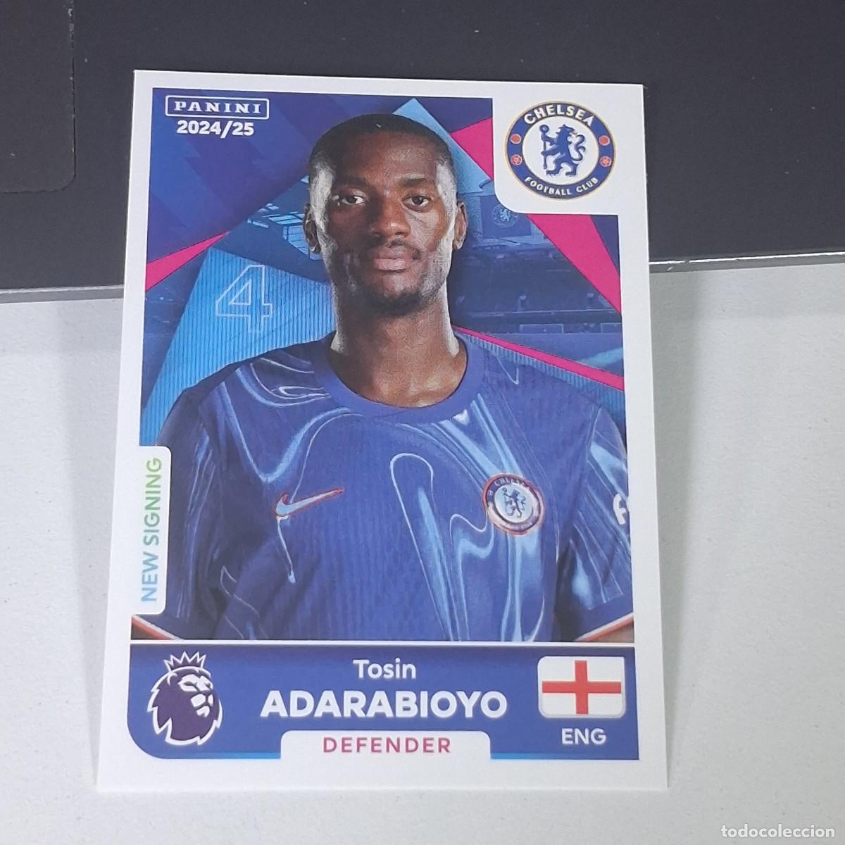 Cromos de f&uacute;tbol: B58 176 TOSIN ADARABIOYO CHELSEA STICKER PANINI PREMIER LEAGUE 24 25 2024 2025