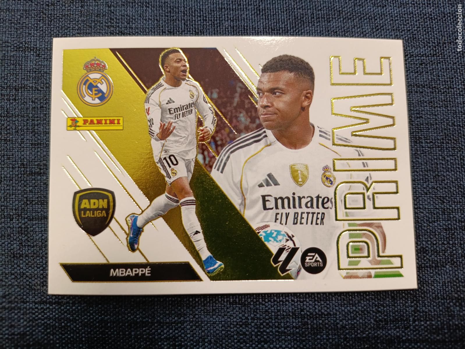 Cromos de f&uacute;tbol: LIGA ESTE 2026 2027 REAL MADRID CF N&ordm; 8 PRIME MBAPP&Eacute;