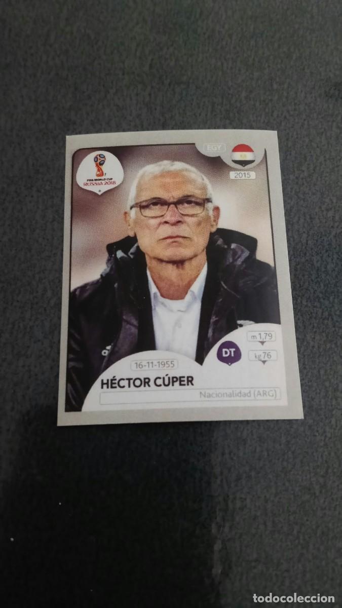Cromos de f&uacute;tbol: Qatar 2018 Hector Cuper Egipto No Panini