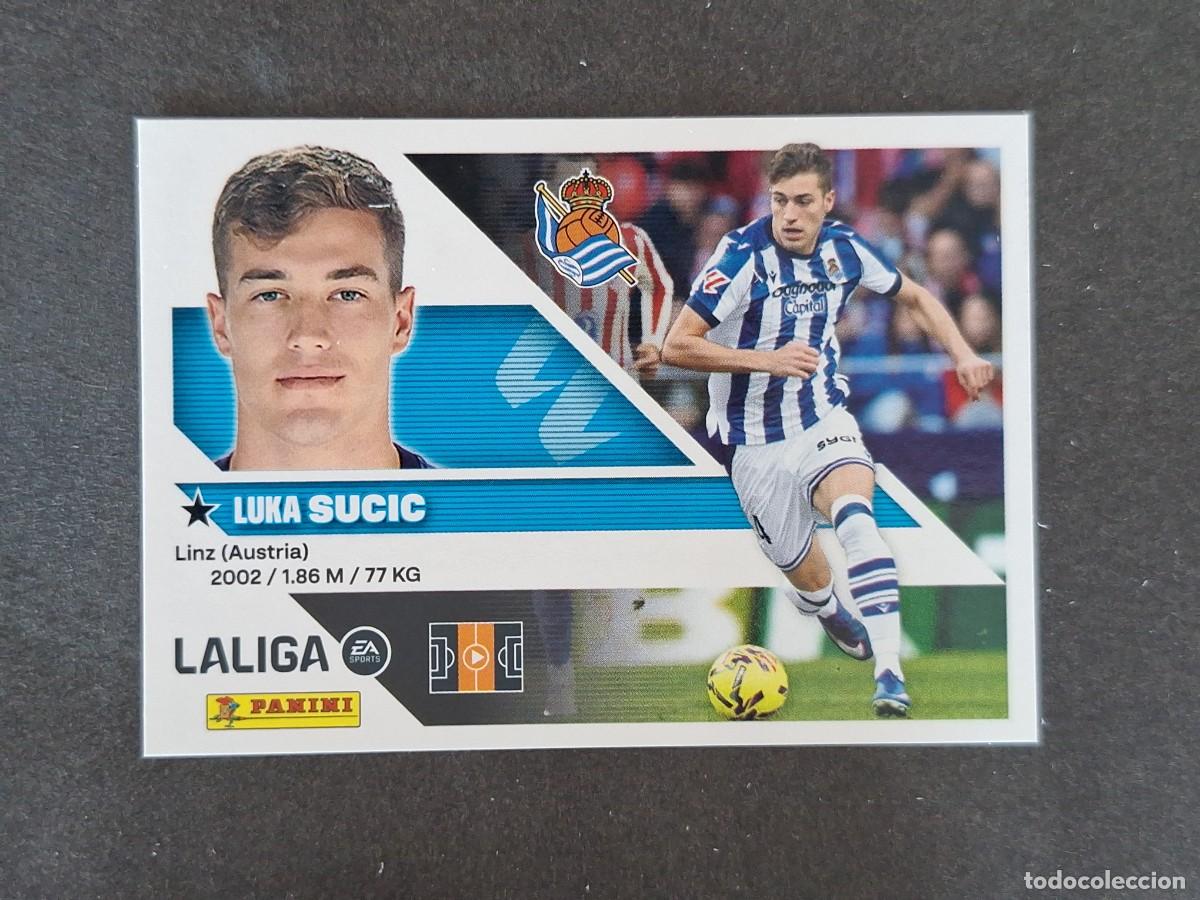 Cromos de f&uacute;tbol: L1 SUCIC REAL SOCIEDAD LIGA ESTE 2026 2027 26 27 NUNCA PEGADO SIN PEGAR