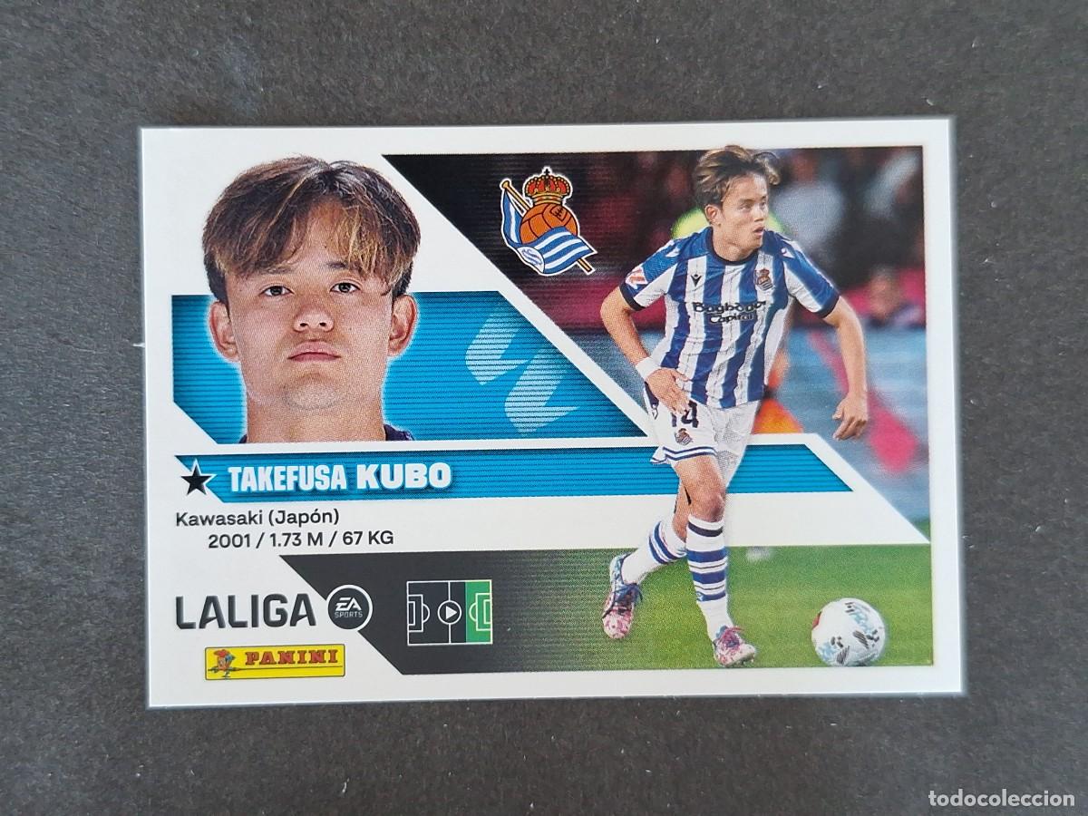 Cromos de f&uacute;tbol: L1 KUBO REAL SOCIEDAD LIGA ESTE 2026 2027 26 27 NUNCA PEGADO SIN PEGAR