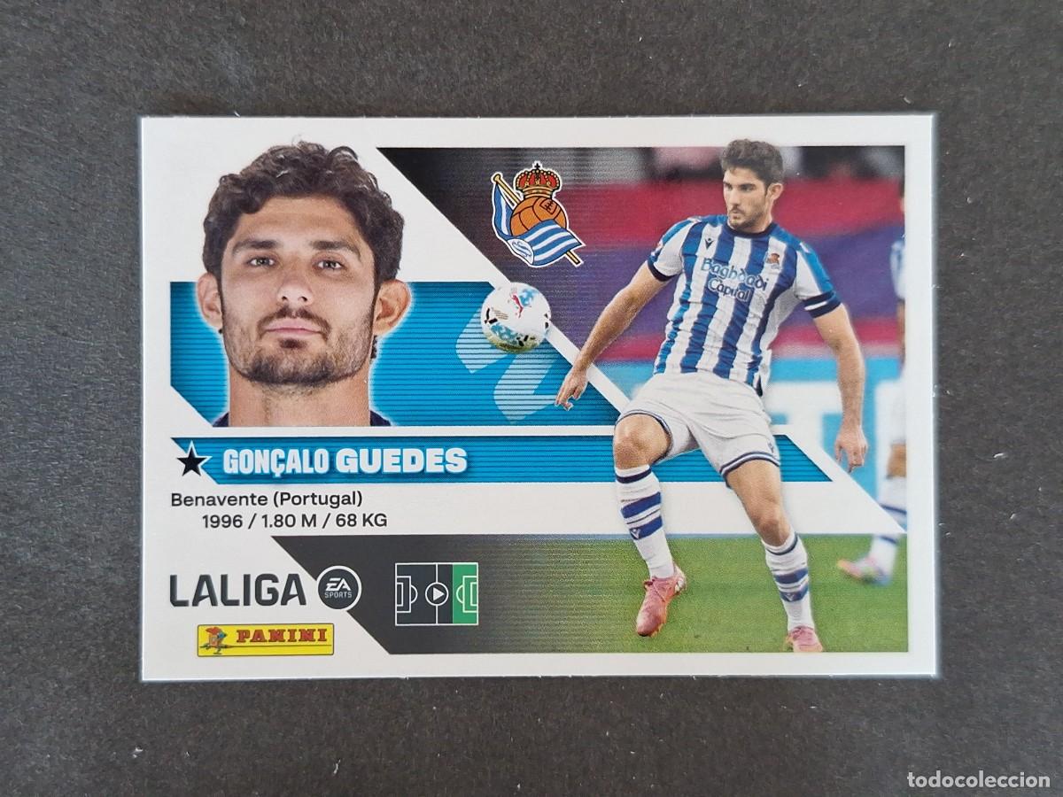 Cromos de f&uacute;tbol: L1 GUEDES REAL SOCIEDAD LIGA ESTE 2026 2027 26 27 NUNCA PEGADO SIN PEGAR