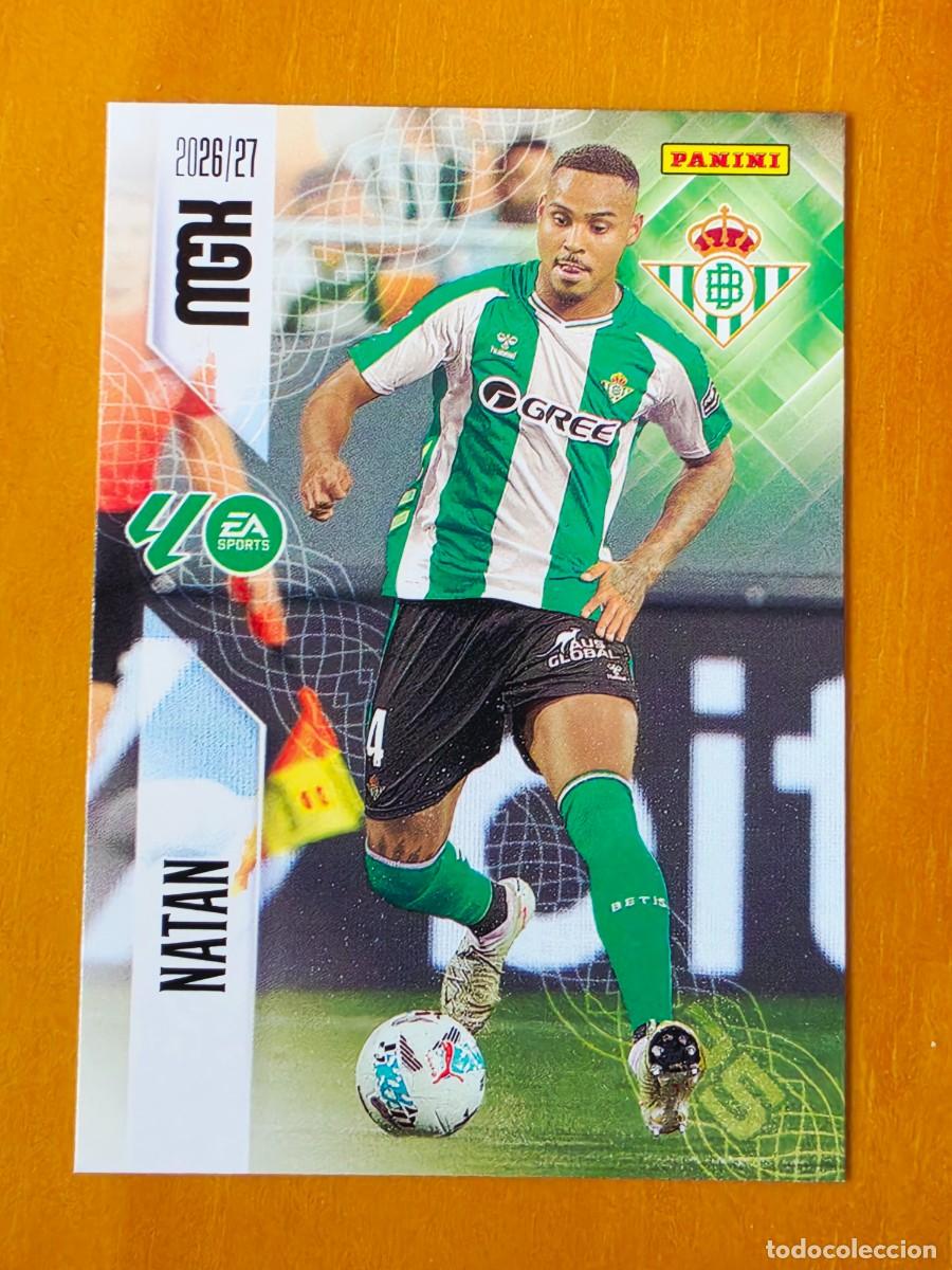 Cromos de f&uacute;tbol: 97 Natan, Real Betis, Panini Megacracks MGK 2026 2027 26 27