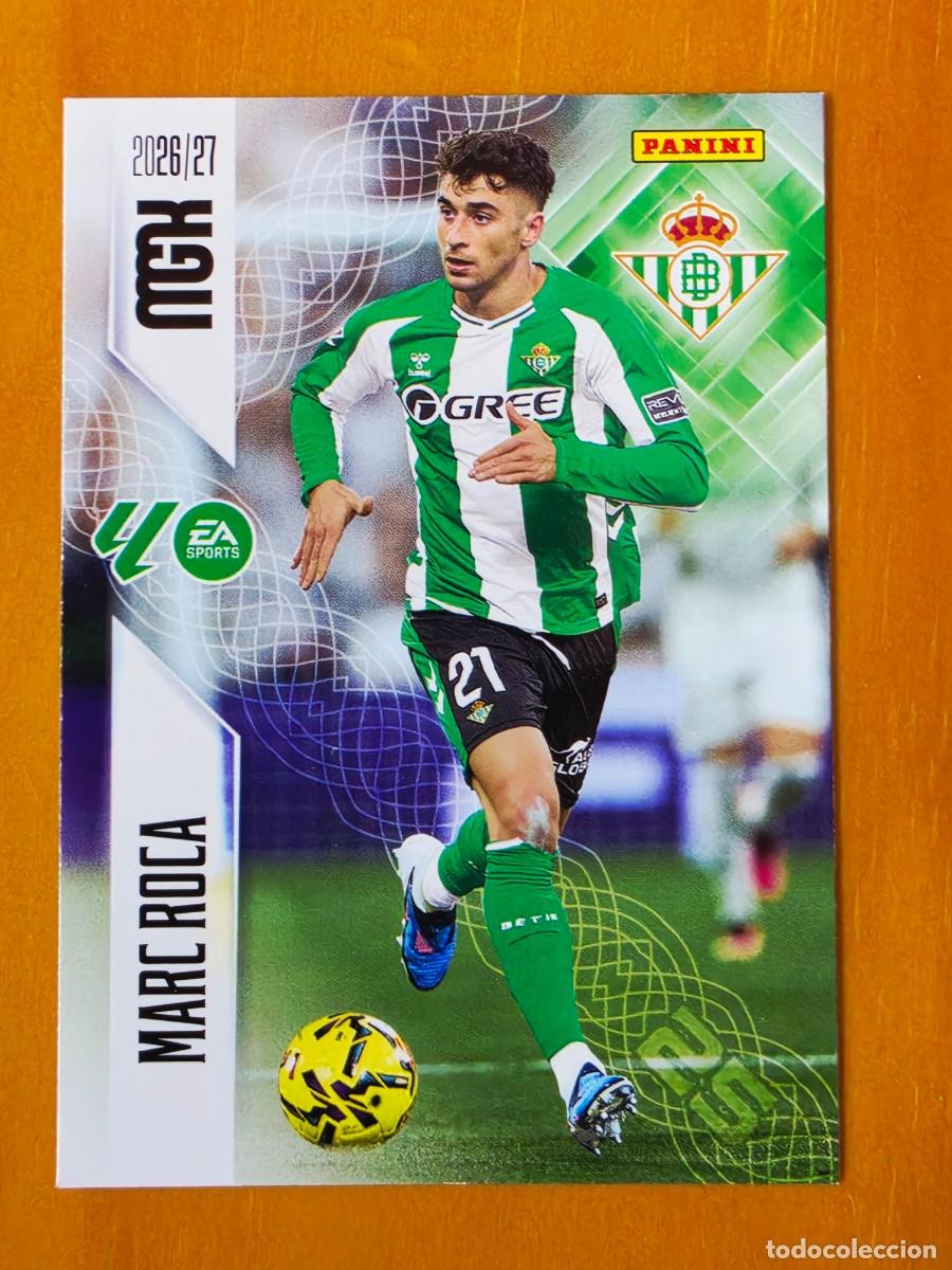 Cromos de f&uacute;tbol: 99 Marc Roca, Real Betis, Panini Megacracks MGK 2026 2027 26 27