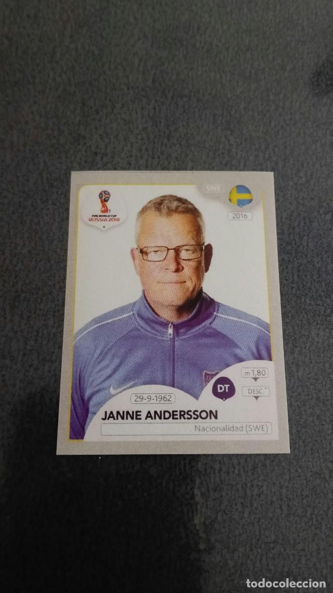Cromos de f&uacute;tbol: Qatar 2018 World Cup Janne Andersson Suecia No Panini