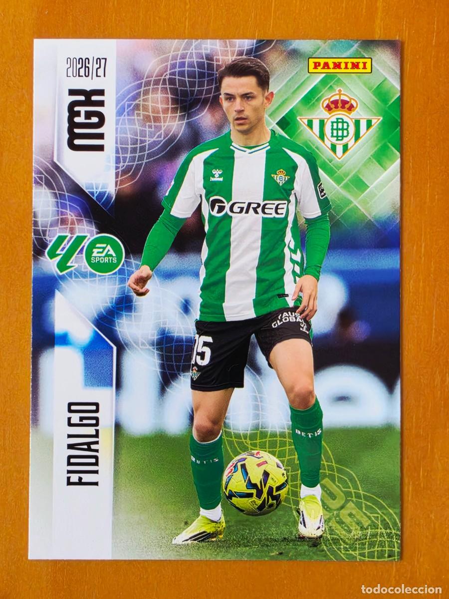 Cromos de f&uacute;tbol: 101 &Aacute;lvaro Fidalgo, Real Betis, Panini Megacracks MGK 2026 2027 26 27