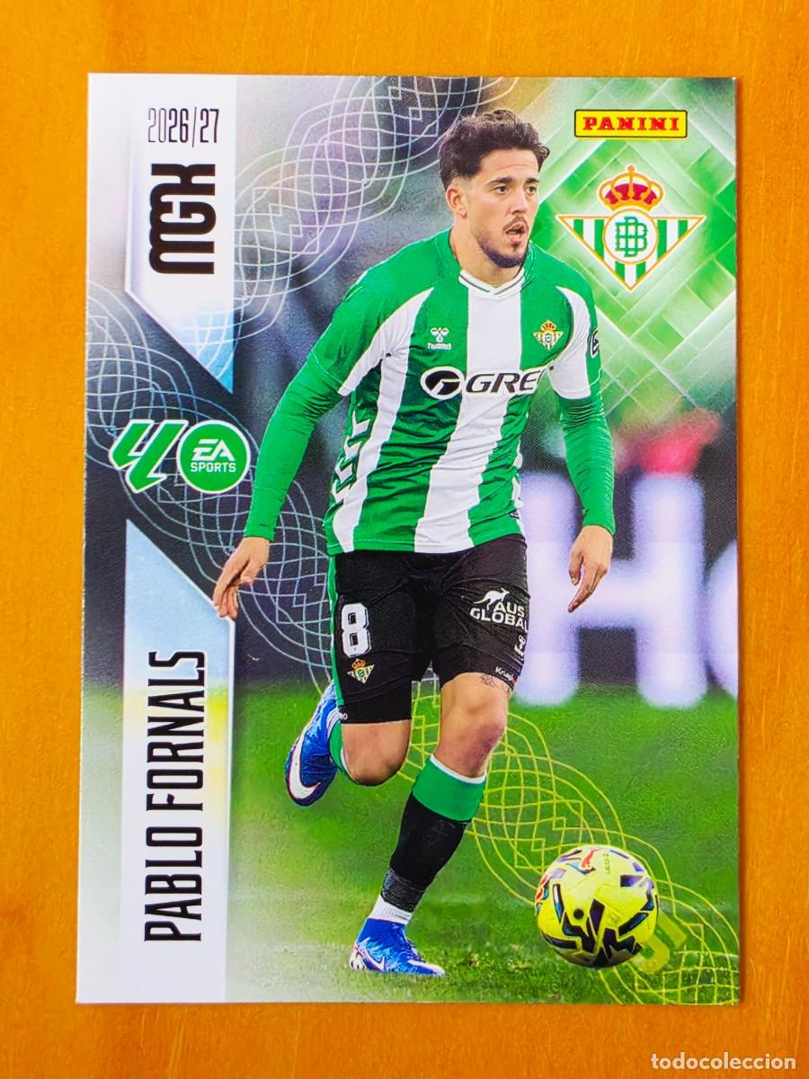 Cromos de f&uacute;tbol: 102 Pablo Fornals, Real Betis, Panini Megacracks MGK 2026 2027 26 27