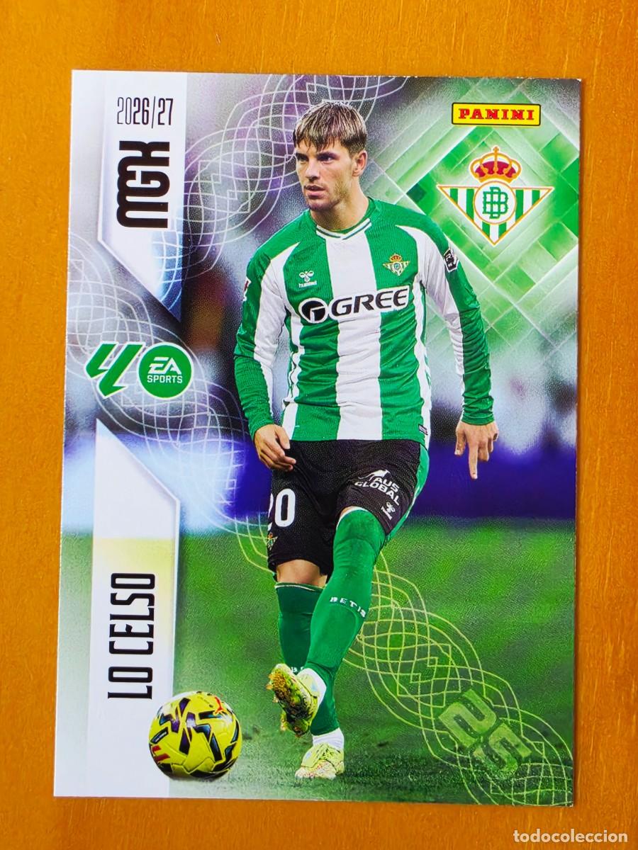 Cromos de f&uacute;tbol: 103 Gio Lo Celso, Real Betis, Panini Megacracks MGK 2026 2027 26 27