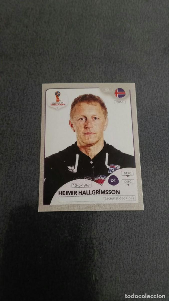 Cromos de f&uacute;tbol: Qatar 2018 World Cup Heimir Hallgrimsson Islandia No Panini