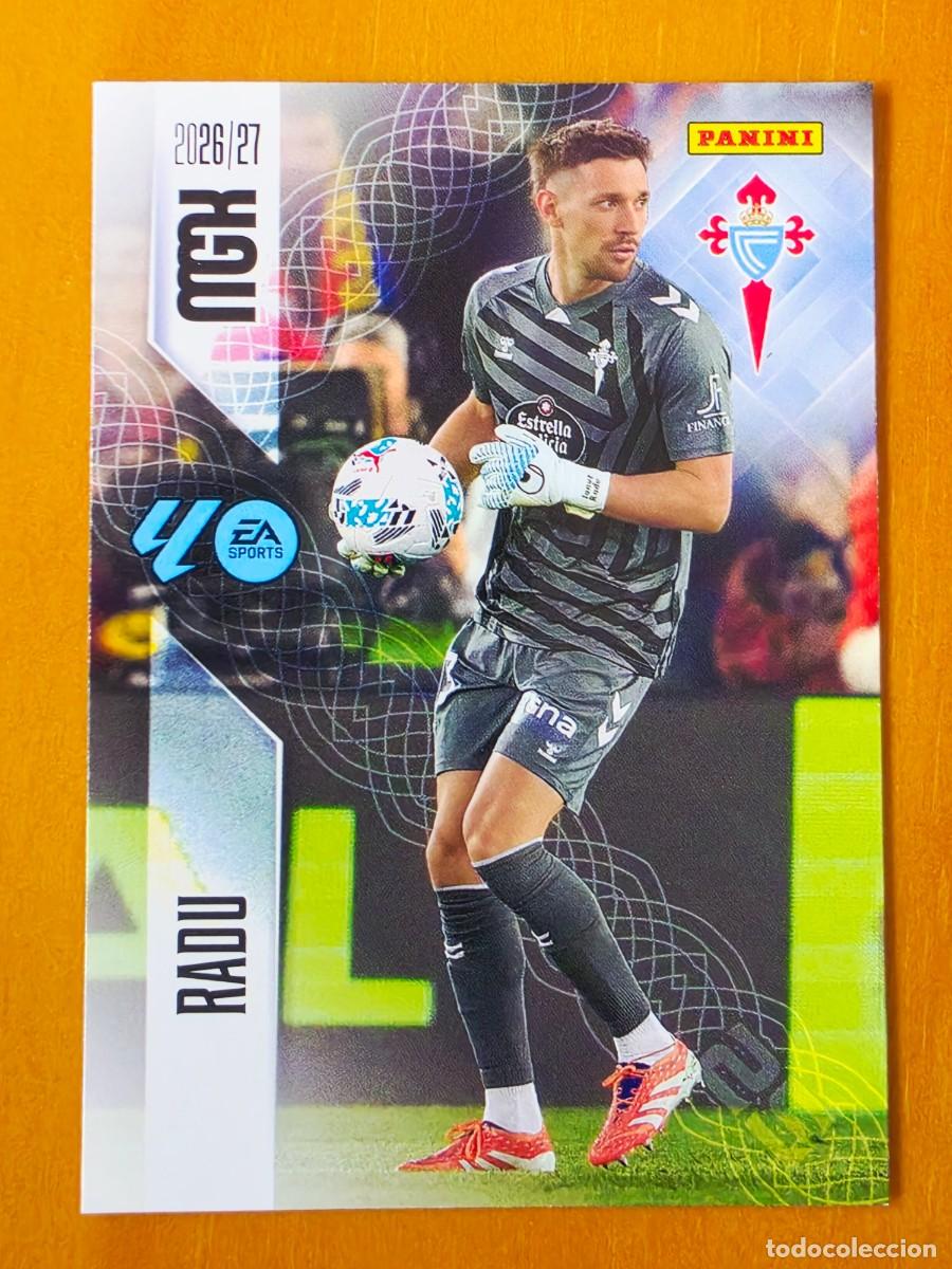 Cromos de f&uacute;tbol: 110 Ionut Radu, RC Celta de Vigo, Panini Megacracks MGK 2026 2027 26 27