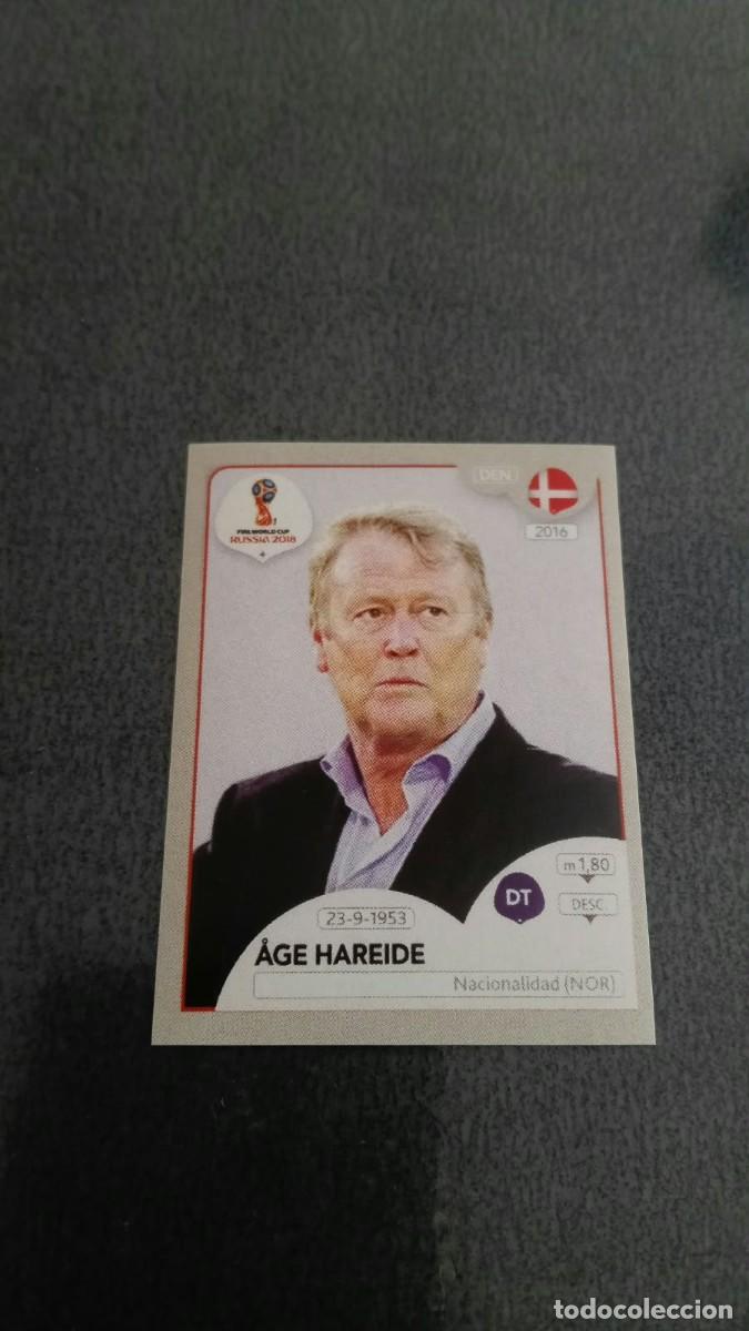 Cromos de f&uacute;tbol: Qatar 2018 World Cup Age Hareide Dinamarca No Panini
