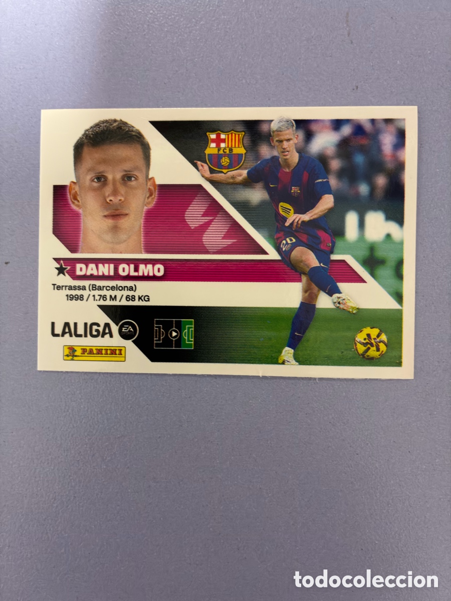 Cromos de f&uacute;tbol: Cromo Dani Olmo N.&ordm; 17 - FC Barcelona - Colecci&oacute;n Este / Panini Liga 2026-27