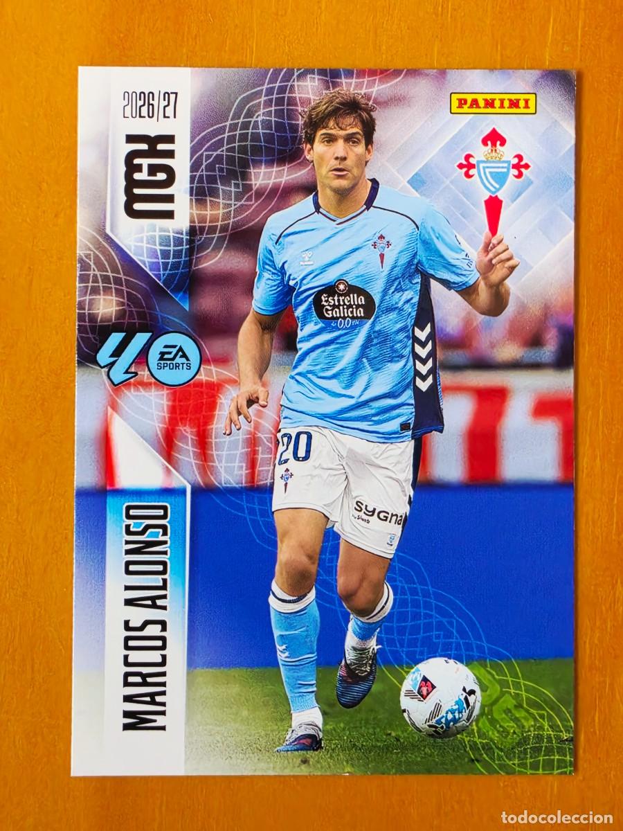 Cromos de f&uacute;tbol: 116 Marcos Alonso, RC Celta de Vigo, Panini Megacracks MGK 2026 2027 26 27