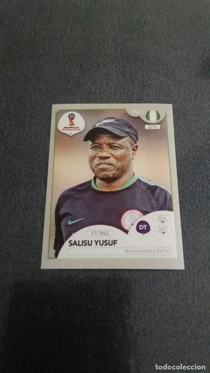 Cromos de f&uacute;tbol: Qatar 2018 World Cup Salibu Yusuf Nigeria No Panini