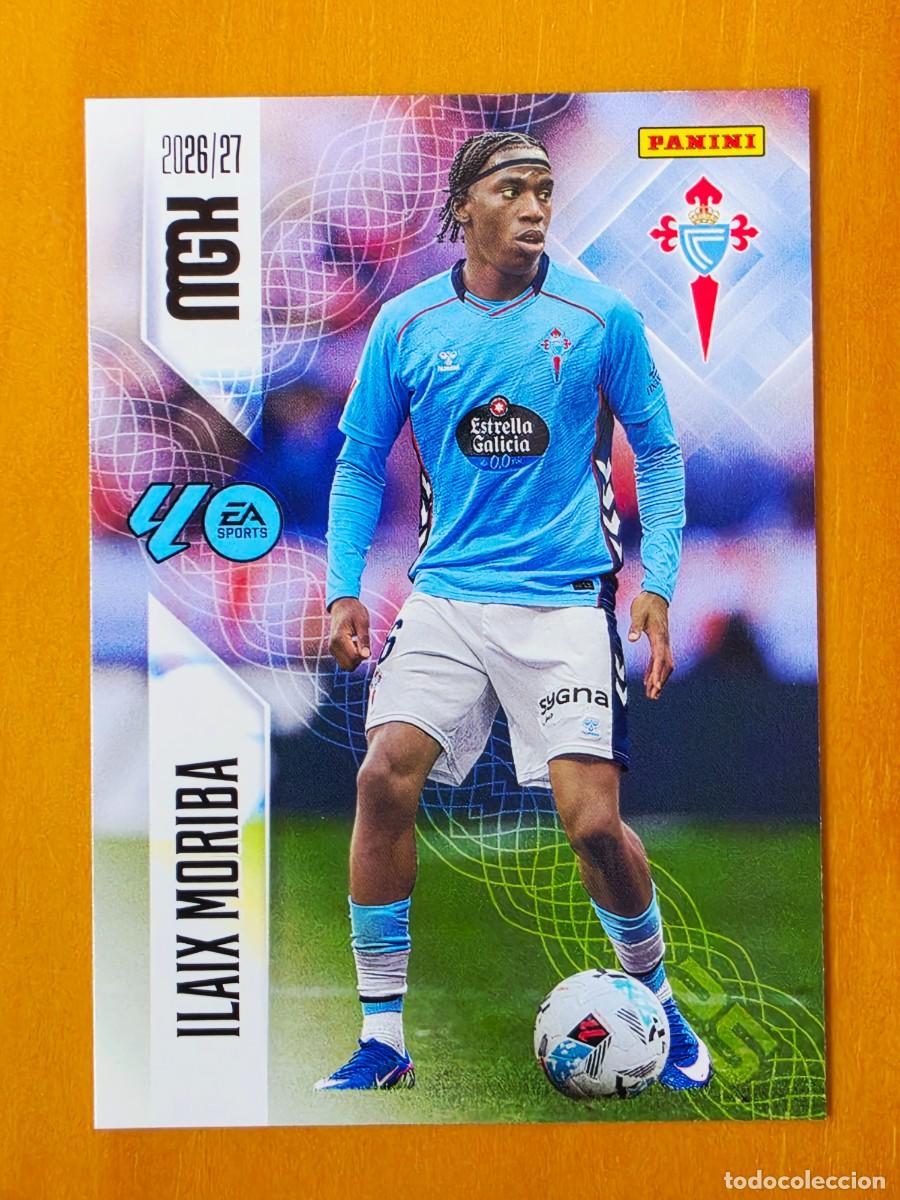 Cromos de f&uacute;tbol: 118 Ilaix Moriba, RC Celta de Vigo, Panini Megacracks MGK 2026 2027 26 27