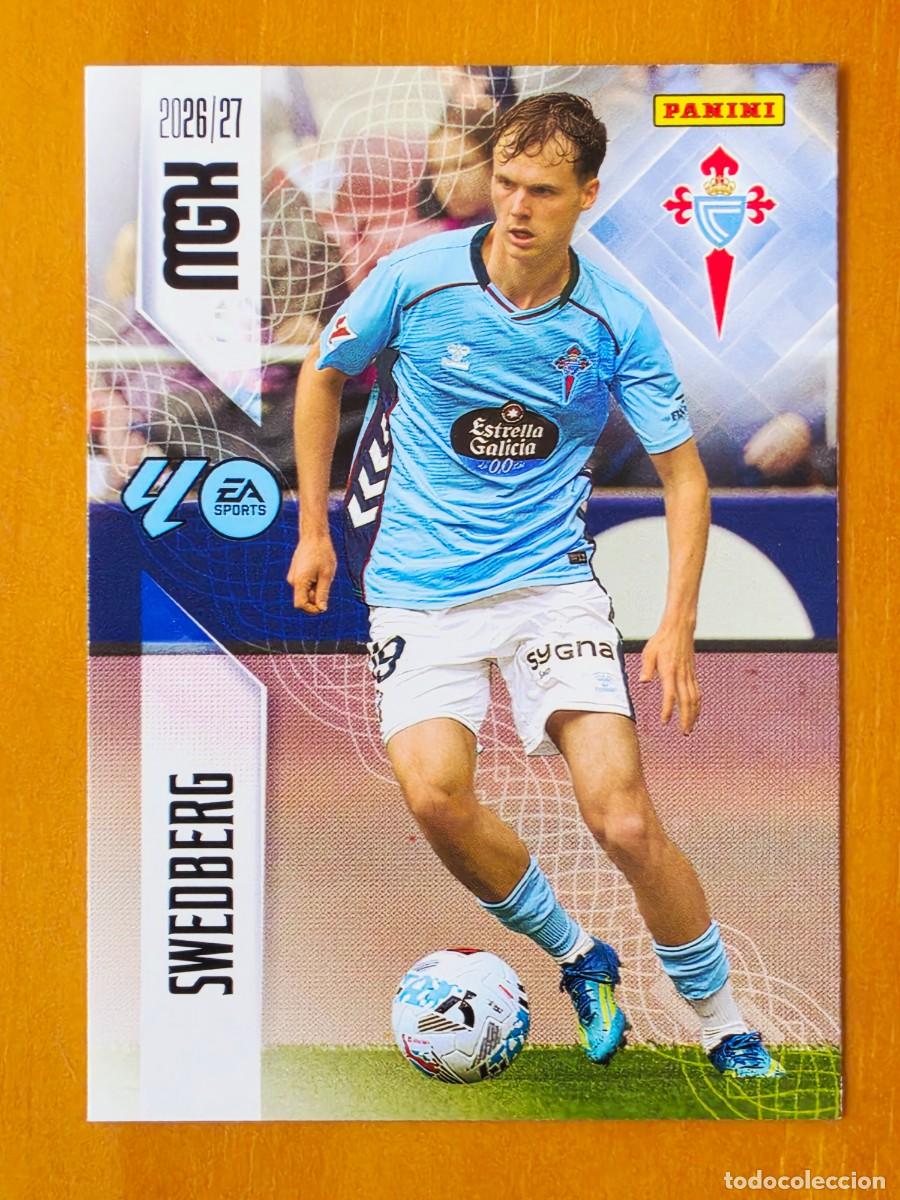 Cromos de f&uacute;tbol: 122 Williot Swedberg, RC Celta de Vigo, Panini Megacracks MGK 2026 2027 26 27