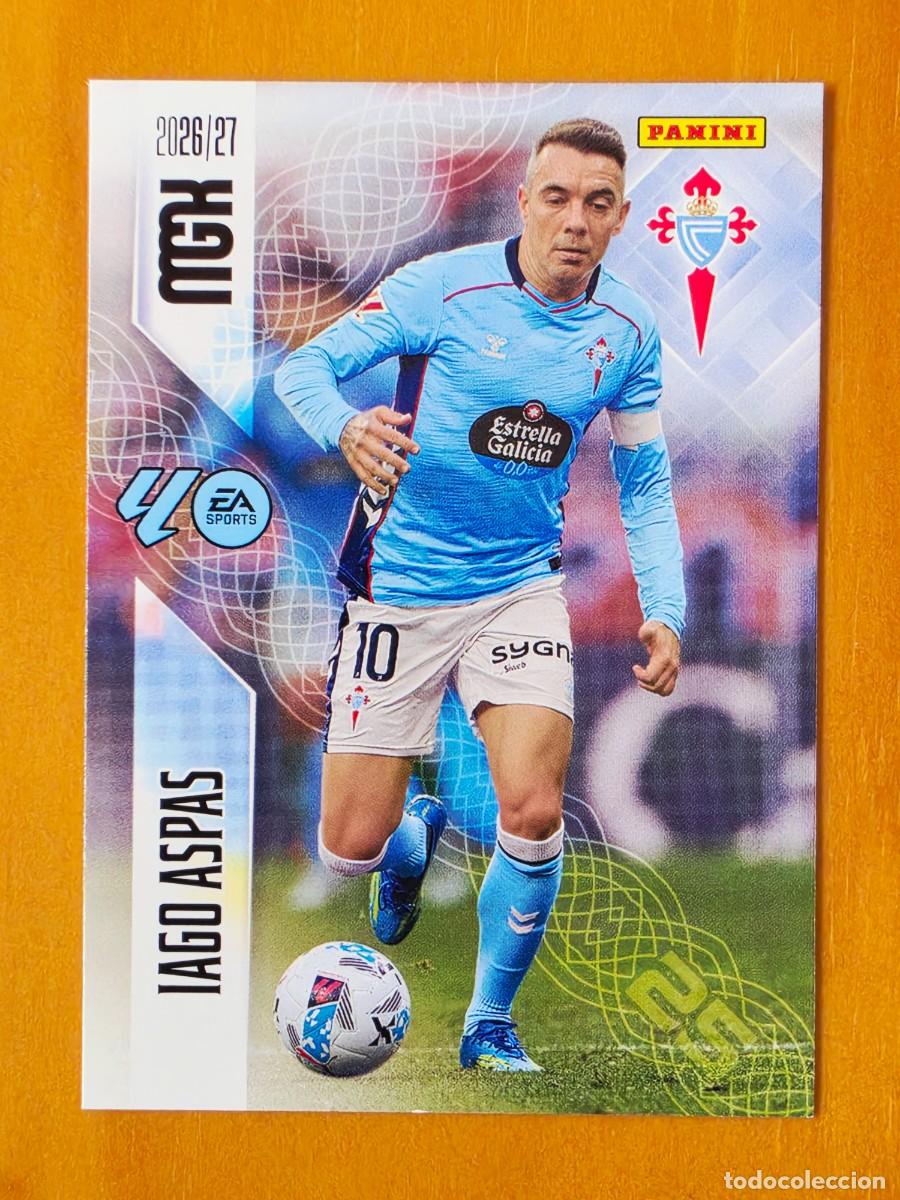 Cartes &agrave; collectionner de Football: 124 Iago Aspas, RC Celta de Vigo, Panini Megacracks MGK 2026 2027 26 27