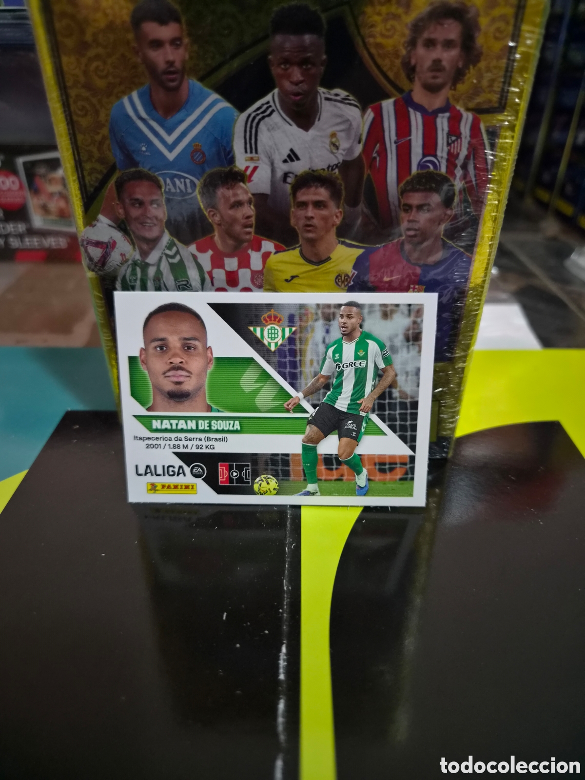Cartes &agrave; collectionner de Football: N&deg;8 Betis Natan Liga Este 26/27