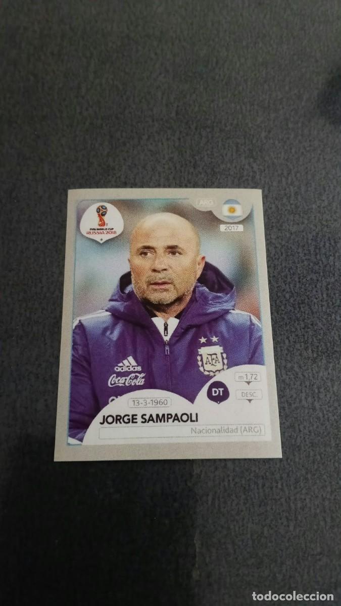 Cartes &agrave; collectionner de Football: Qatar 2018 World Cup Jorge Sampaoli Argentina No Panini