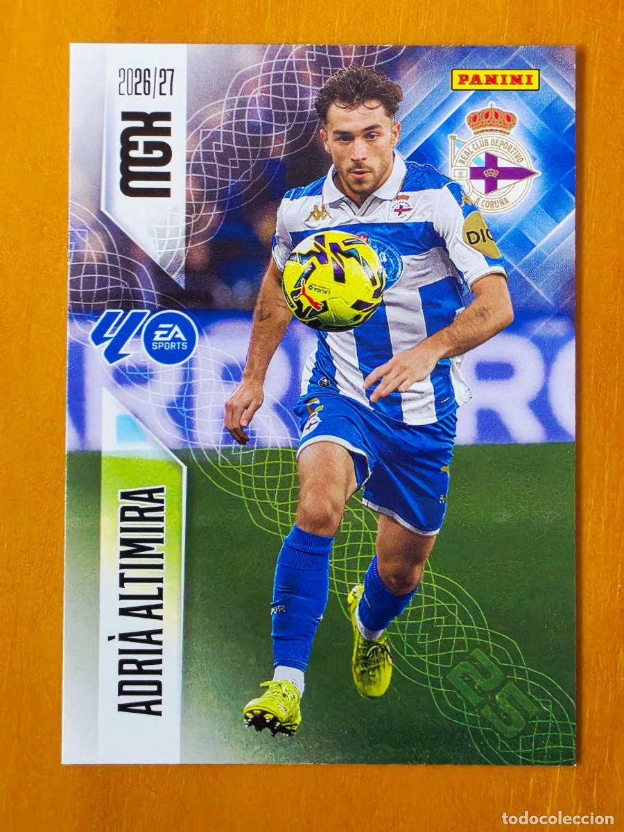 Cromos de f&uacute;tbol: 130 Adri&agrave; Altimira, Deportivo de A Coru&ntilde;a, Panini Megacracks MGK 2026 2027 26 27