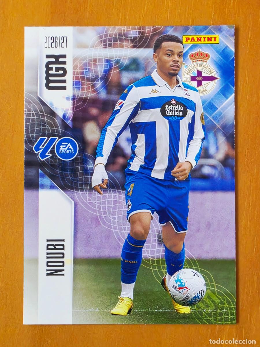 Cromos de f&uacute;tbol: 132 Lucas Noubi, Deportivo de A Coru&ntilde;a, Panini Megacracks MGK 2026 2027 26 27