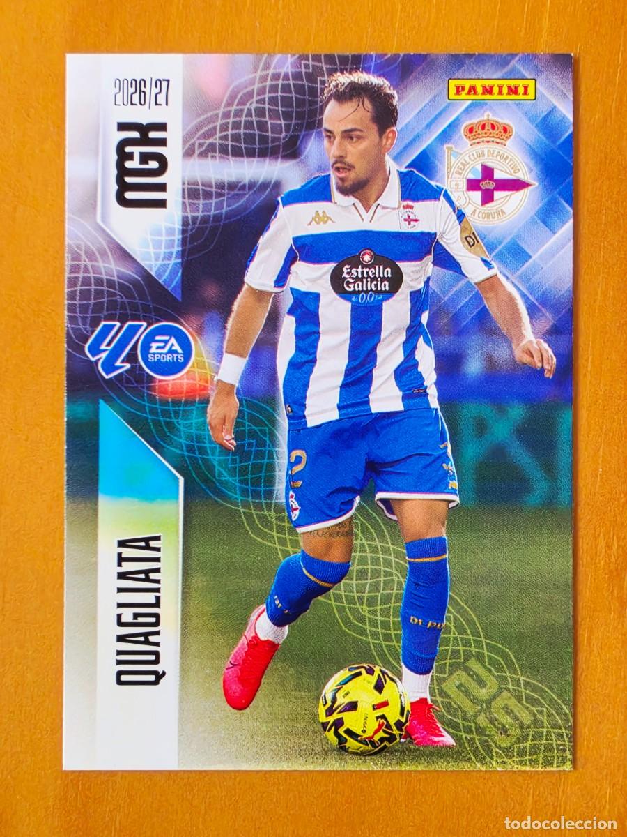 Cromos de f&uacute;tbol: 135 Giacomo Quagliata, Deportivo de A Coru&ntilde;a, Panini Megacracks MGK 2026 2027 26 27